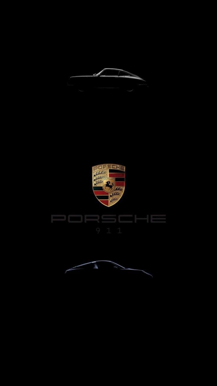 736x1308 Black and gold porsche design. Luxury car enthusiast wallpaper, Luxury sports car branding, Porsche logo