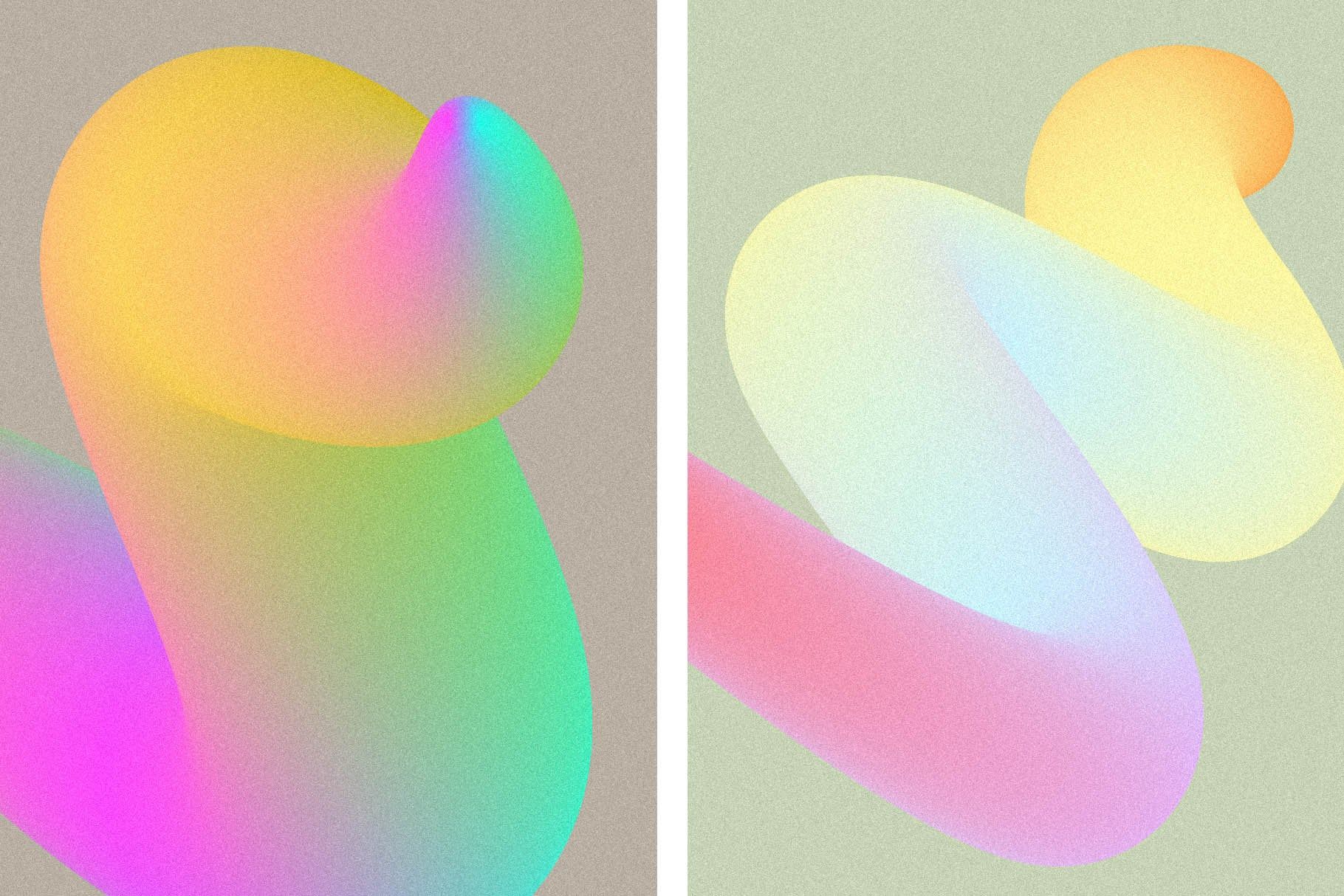1820x1214 Blender: 80 Gradient Blends