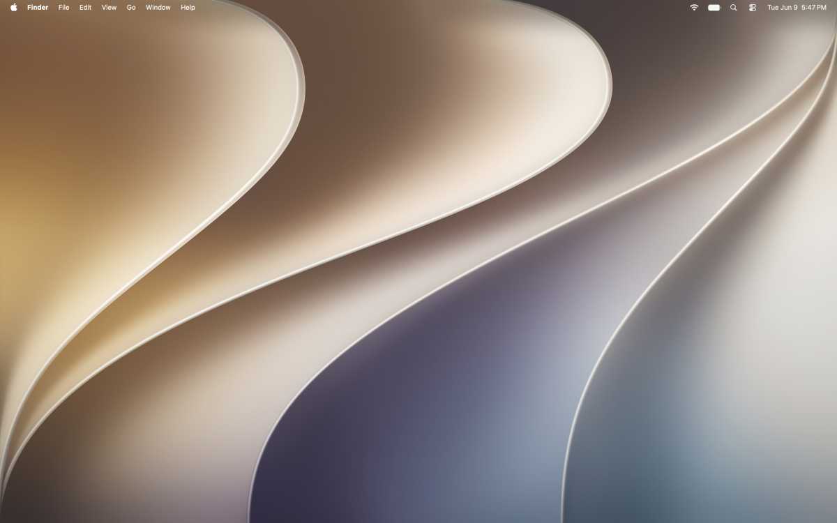 1200x750 macOS 27 Golden Gate Public Beta showcases its namesake in wallpaper
