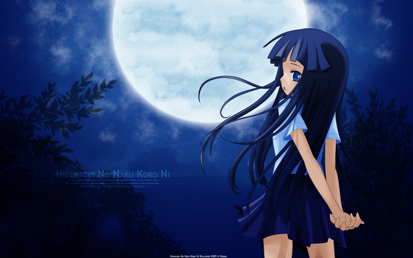 1680x1050 Download Furude Rika Anime Higurashi When They Cry Wallpaperx1050