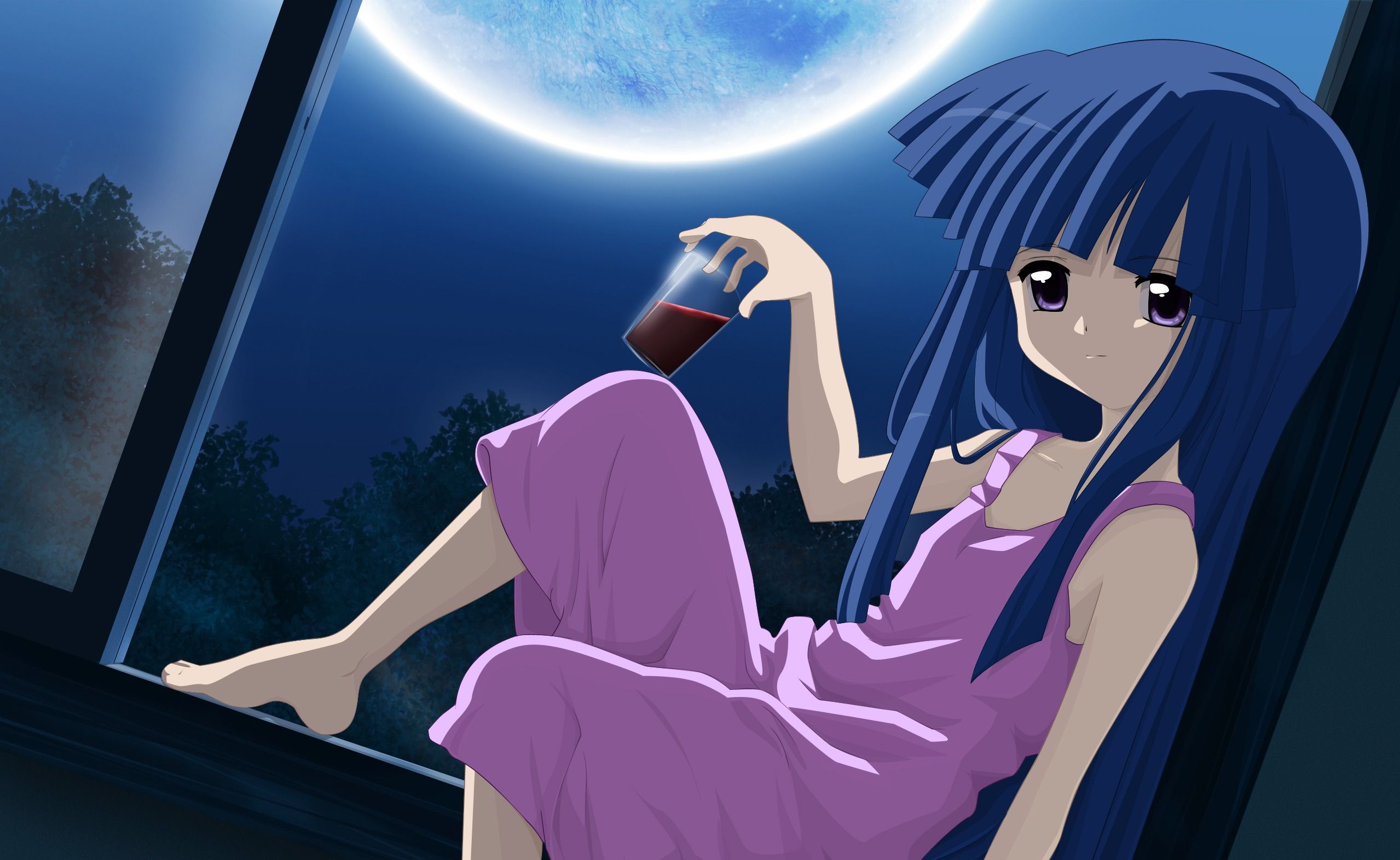 2558x1572 Rika Furude Wallpaper
