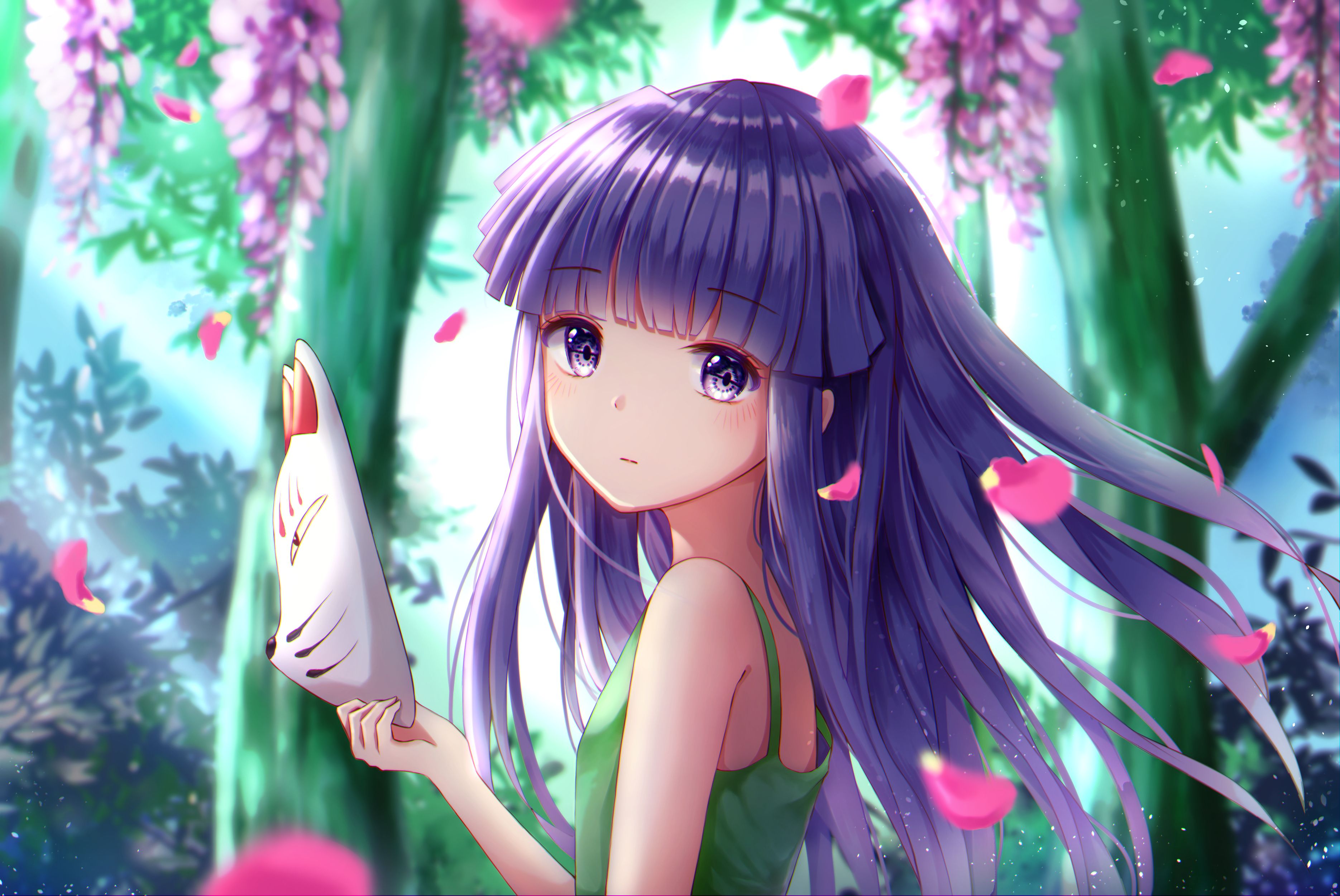3740x2500 Furude Rika Wallpaper and Background: Free HD Download