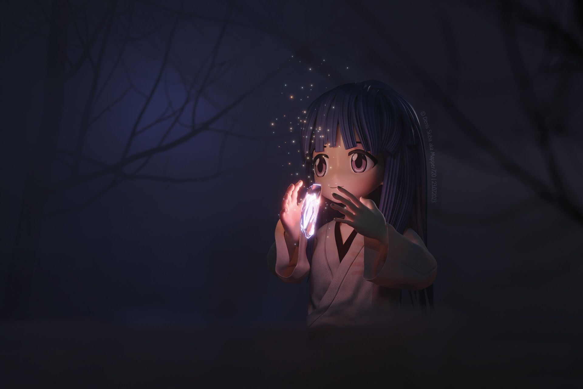 1920x1280 Rika Furude