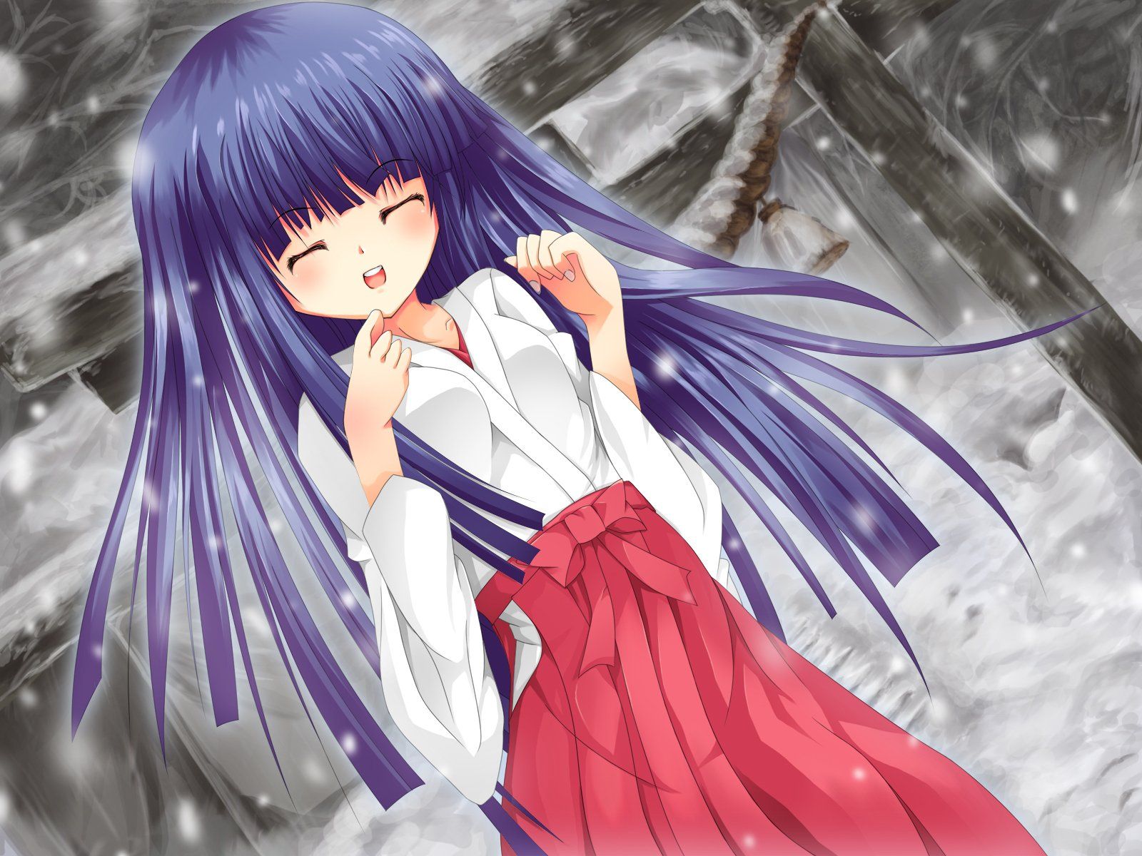 1600x1200 Download Furude Rika Anime Higurashi When They Cry Wallpaperx1200