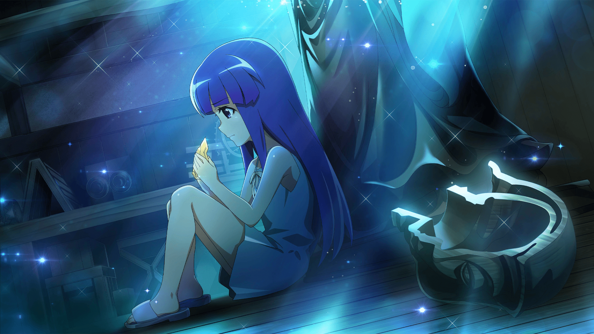 2048x1152 Higurashi Mei Fragment of Memories Rika Furude (One Who Repeats)