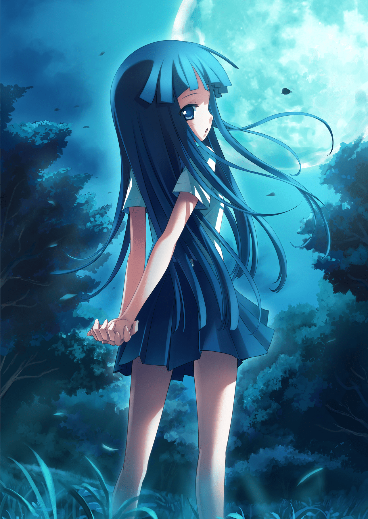 1280x1804 Furude Rika no Naku Koro ni Wallpaper by Alchemist (Studio) Anime Image Board