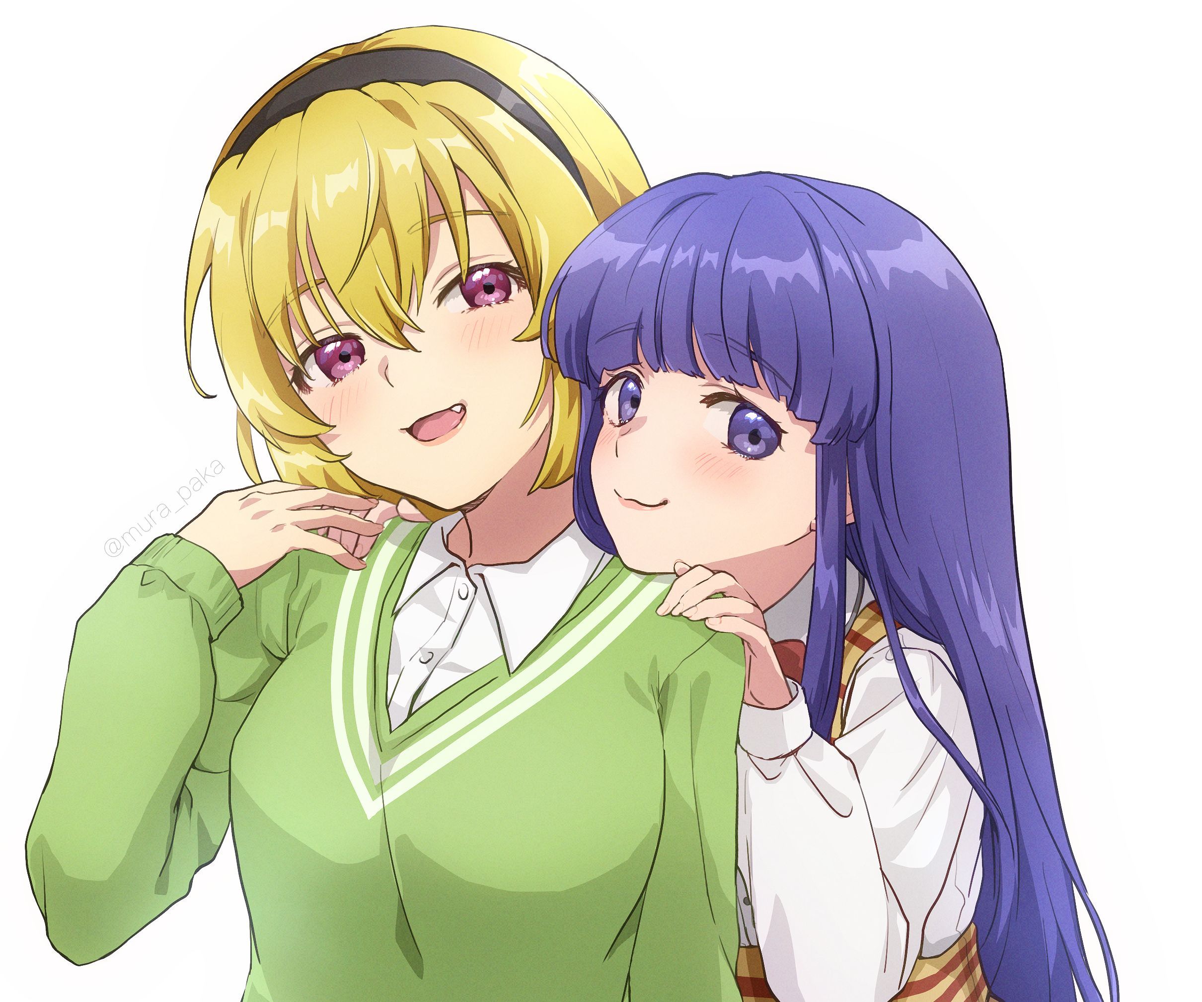 2420x2017 Desktop wallpaper: Furude Rika, Anime, When They Cry, Hōjō Satoko 4K free download for PC. 1064142