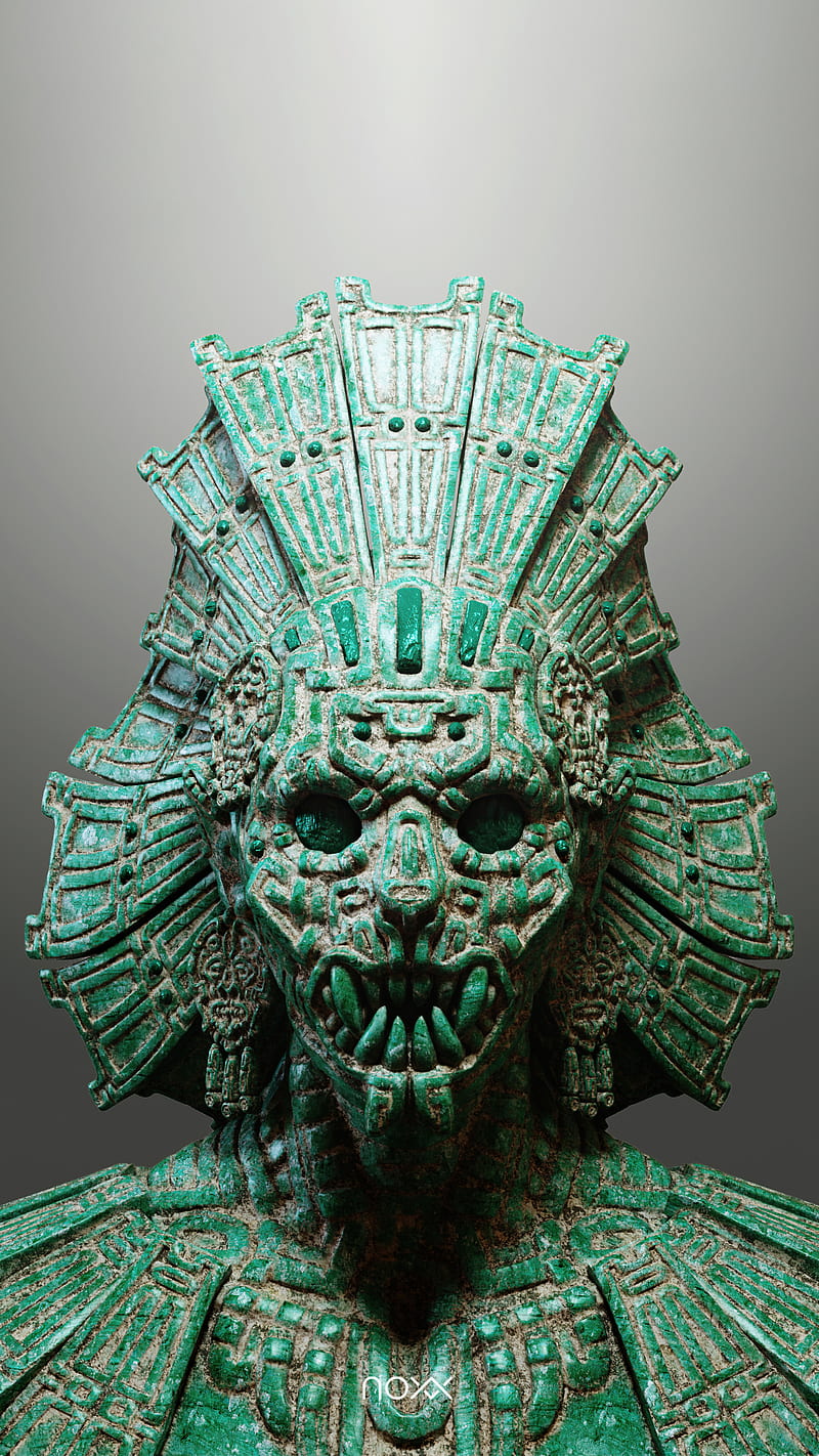 800x1422 HD aztec god wallpaper