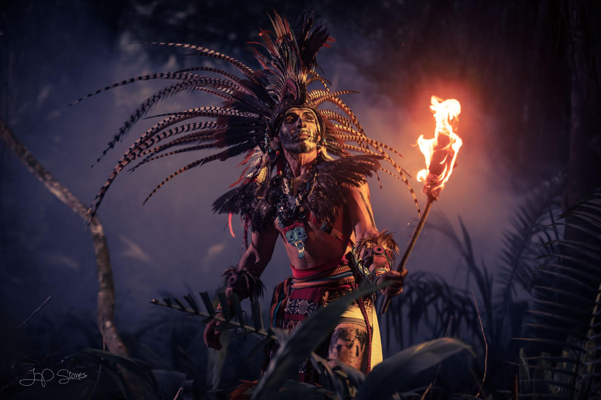 2000x1333 Aztec Mexica Portrait