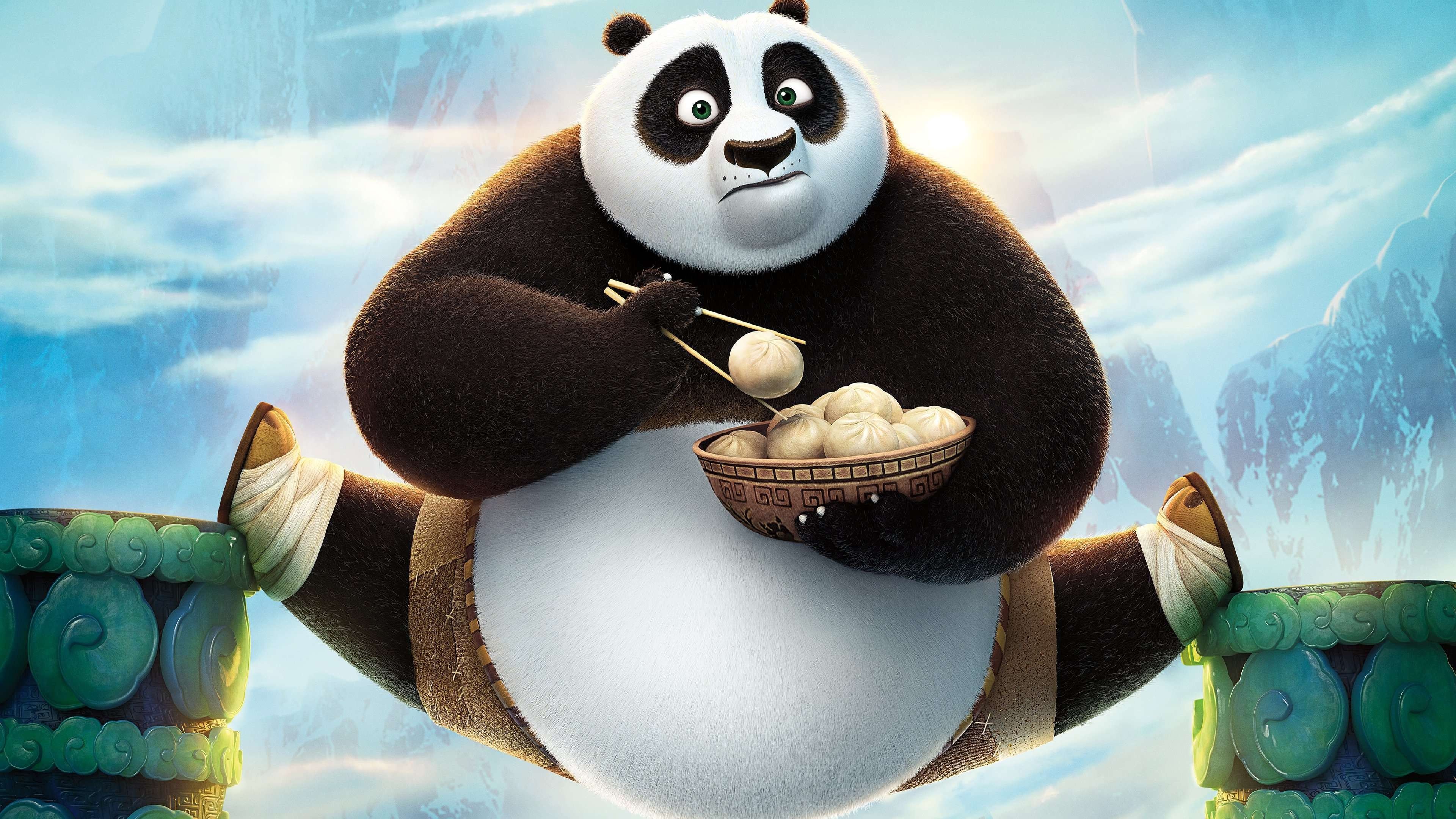 3840x2160 Kung Fu Panda 3 Wallpaper