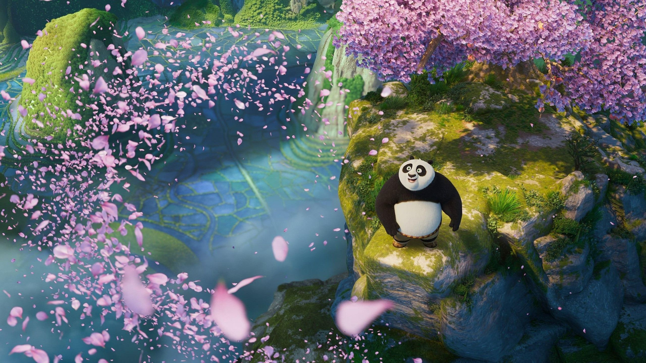 2560x1440 Kung Fu Panda 4 Animation HD Wallpaper