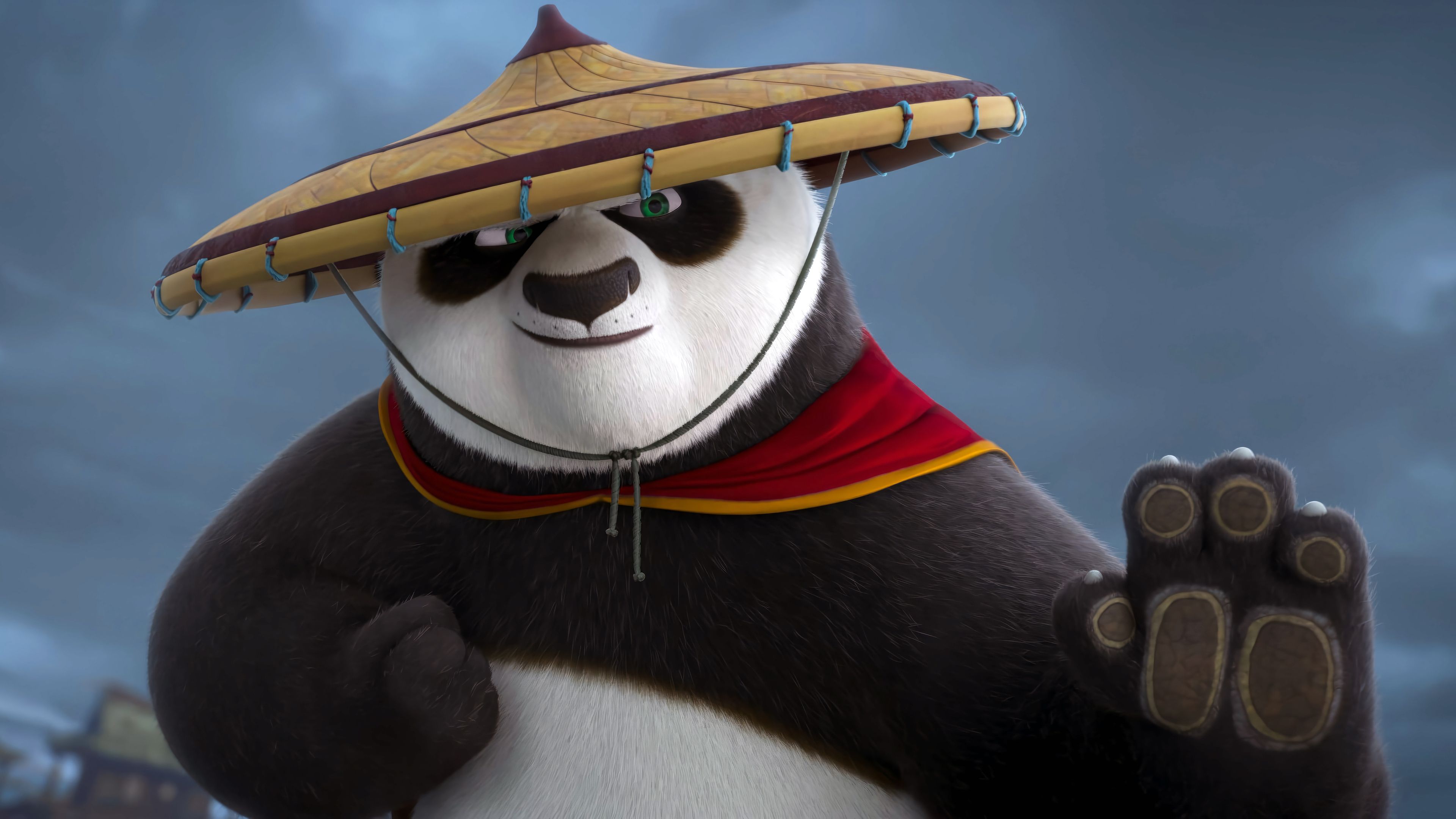 3840x2160 Kung Fu Panda 4 HD Wallpaper's Ultimate Adventurex2160