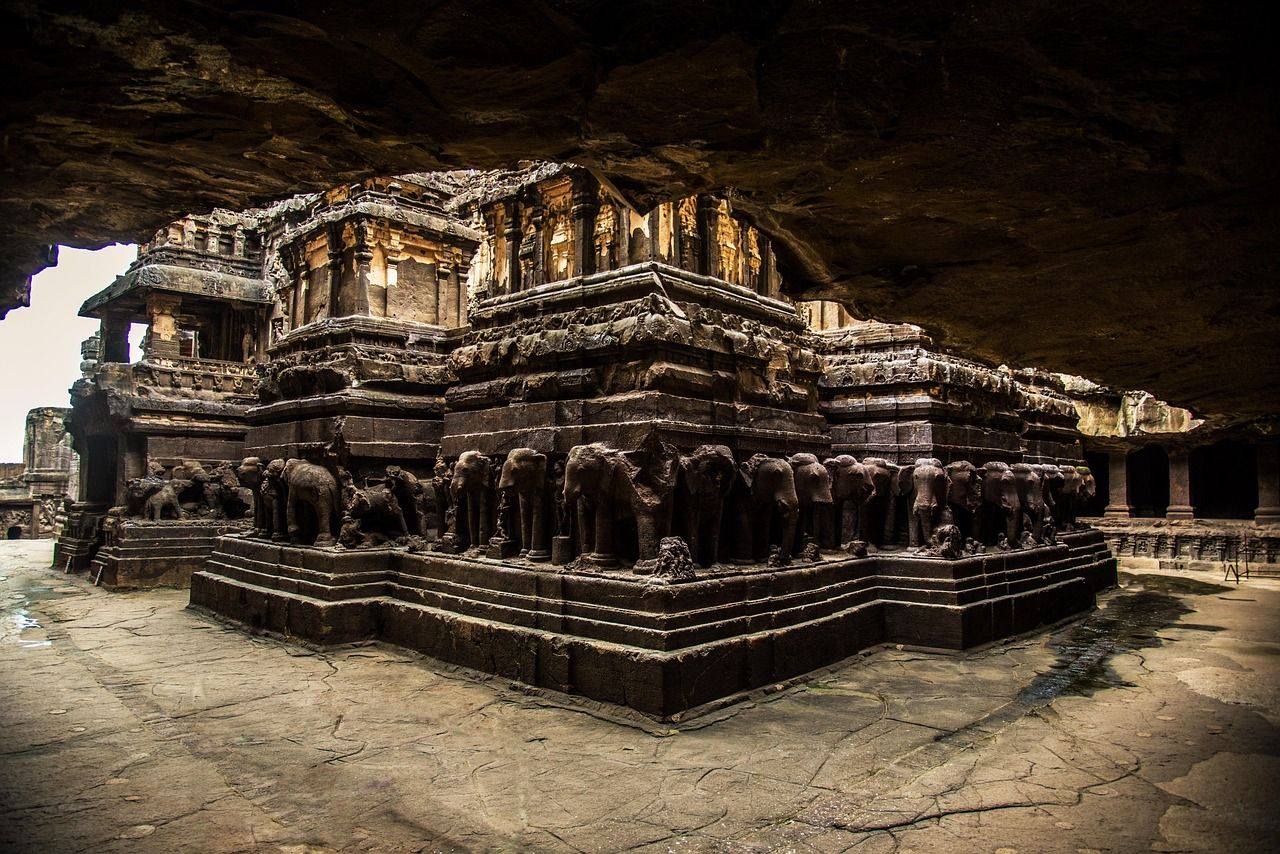 1280x854 Free Kailasa Temple & Temple Image