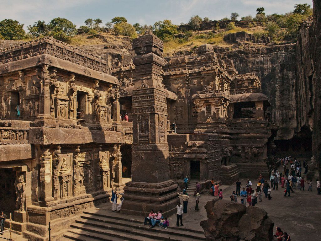 1024x768 Kailasa Temple, Ellora