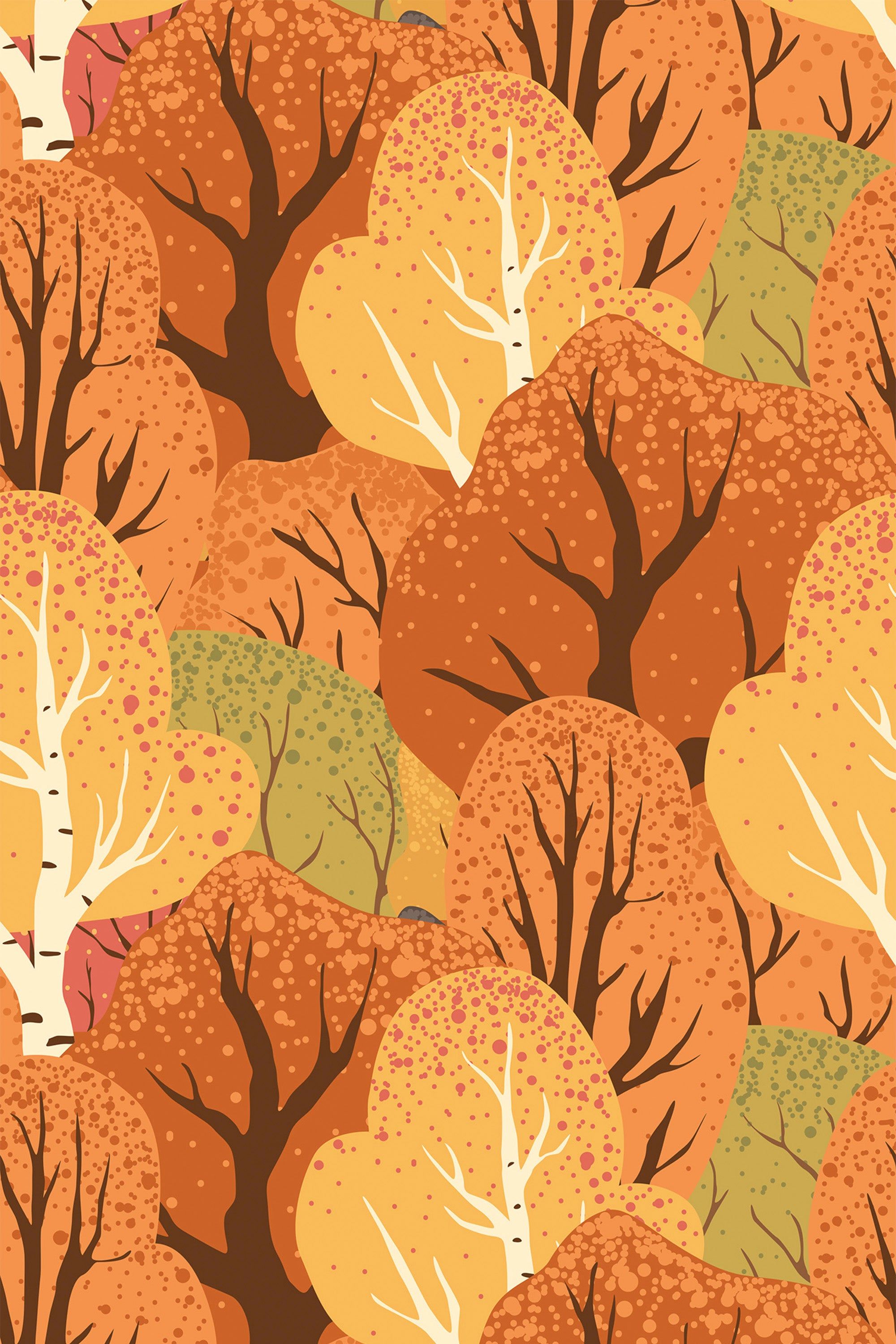 2000x3000 Autumn forest Wallpaper (Sample