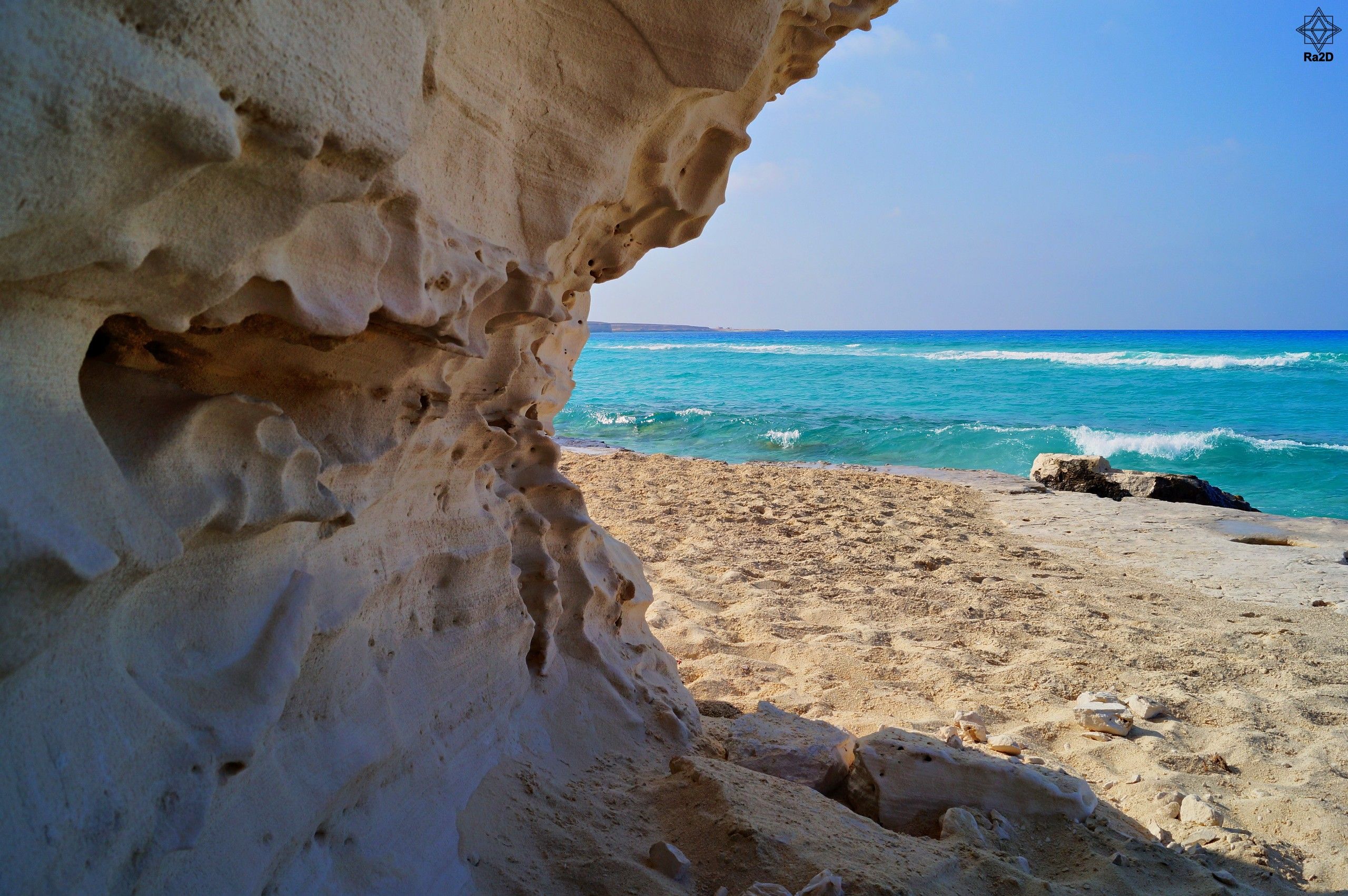 2560x1701 Egypt Marsa Matrouh Agiba Beach White Rock Sand Ra2D