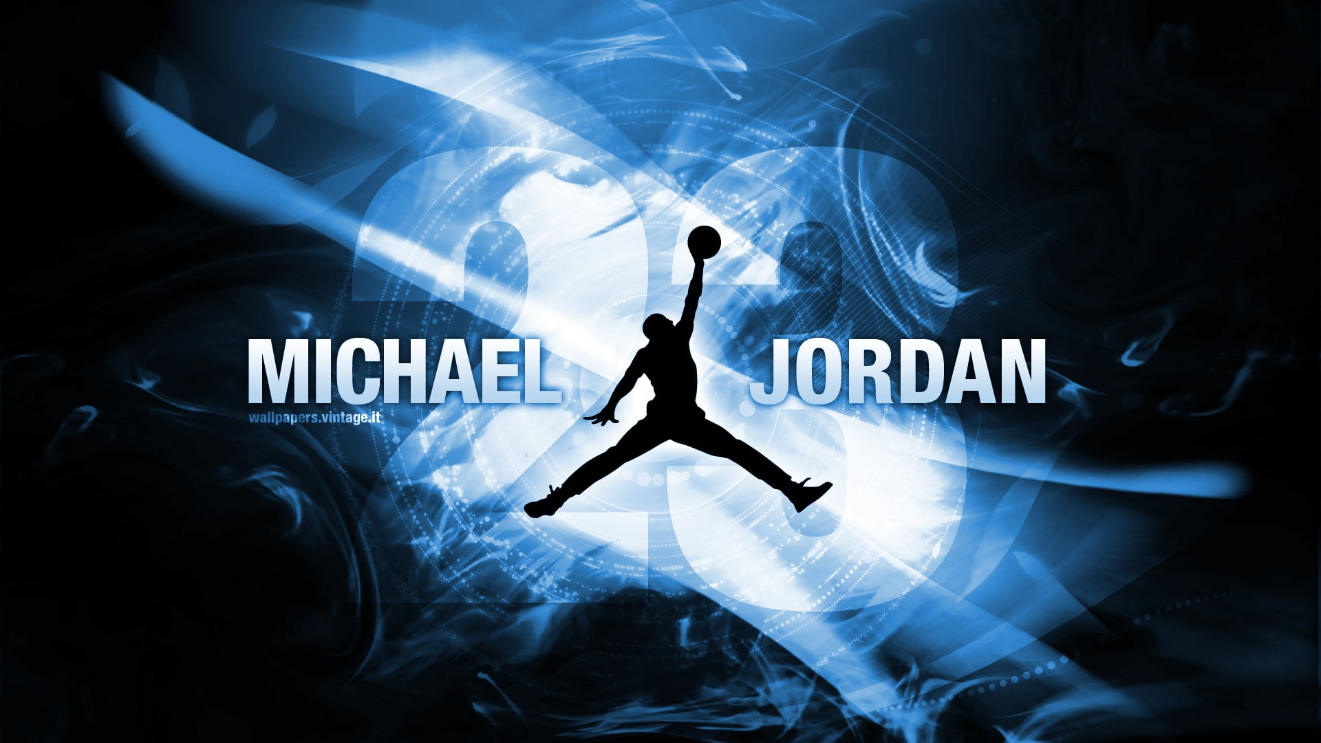 1920x1080 Michael Jordan 23 logo, basketball, Michael Jordan HD wallpaper