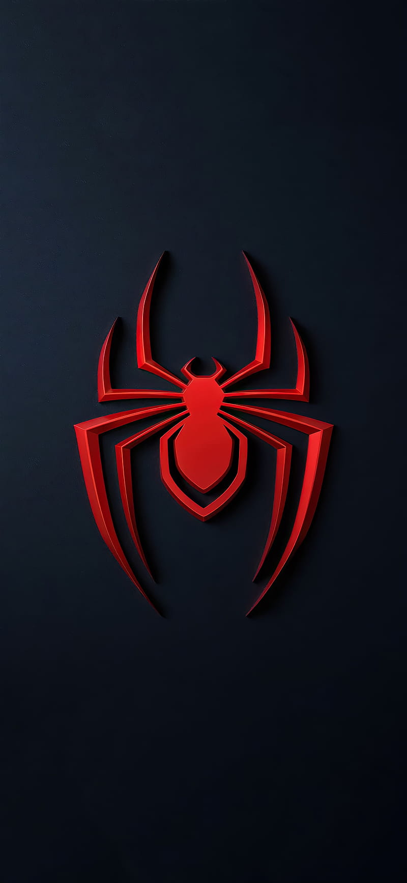 800x1734 Spiderman logo, spider, HD phone wallpaper