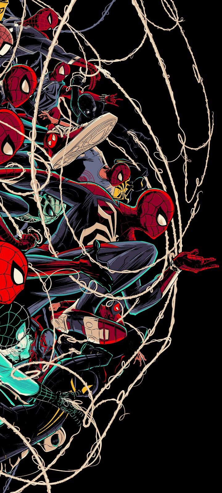 720x1600 spider man Mobile Walls