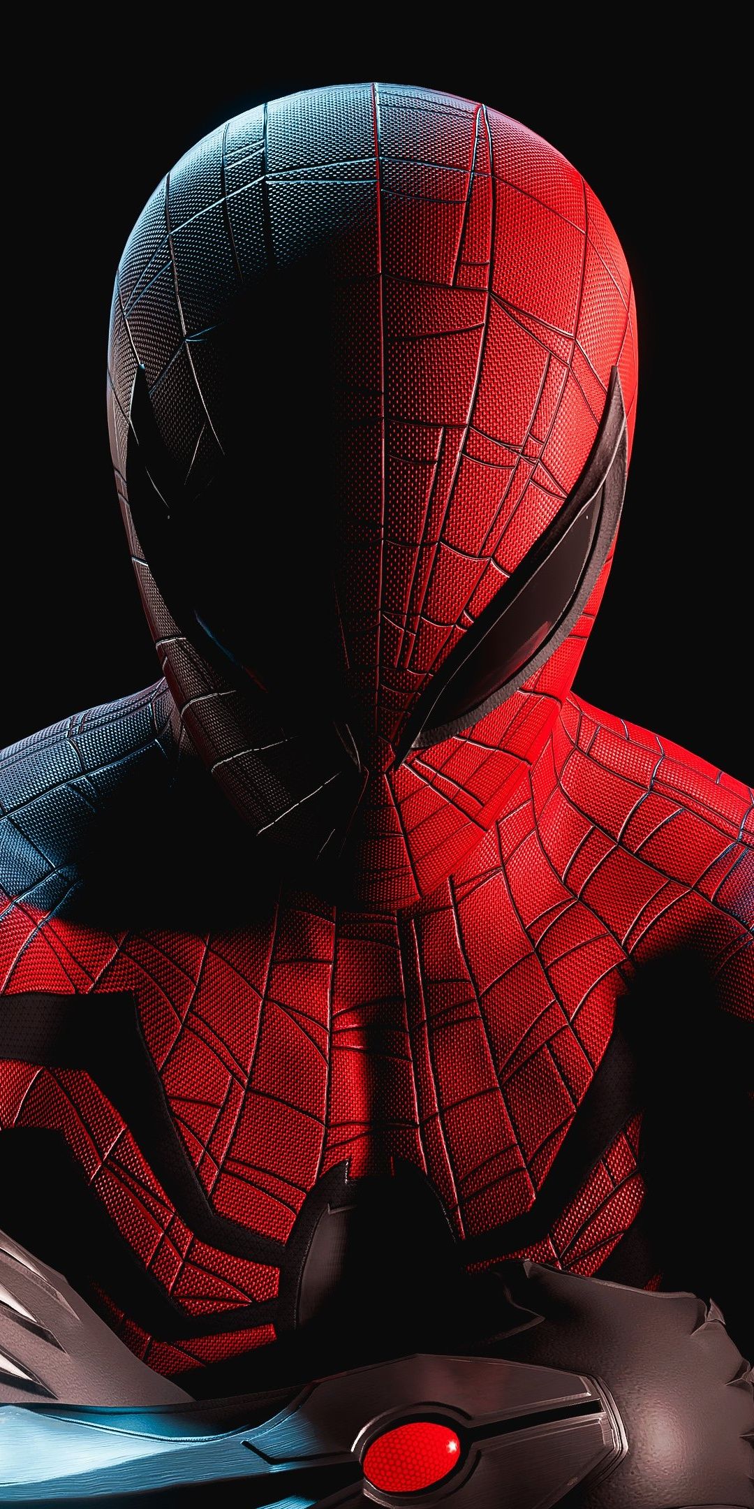 1080x2160 Marvel's Spider Man 2 Wallpaper 4K, Black Background