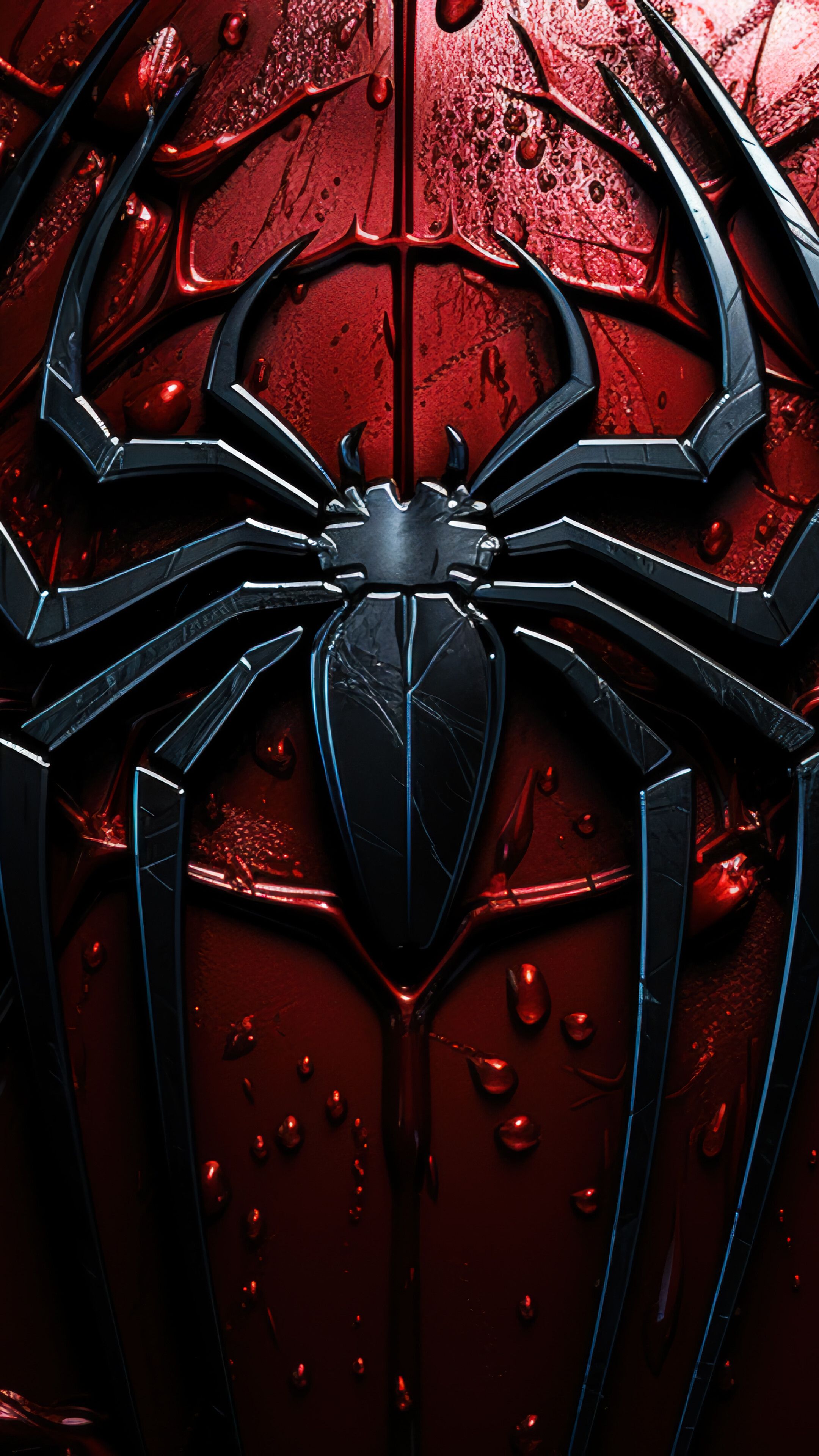 2160x3840 Spider Man Chest Logo 4K Wallpaper IPhone HD Phone B