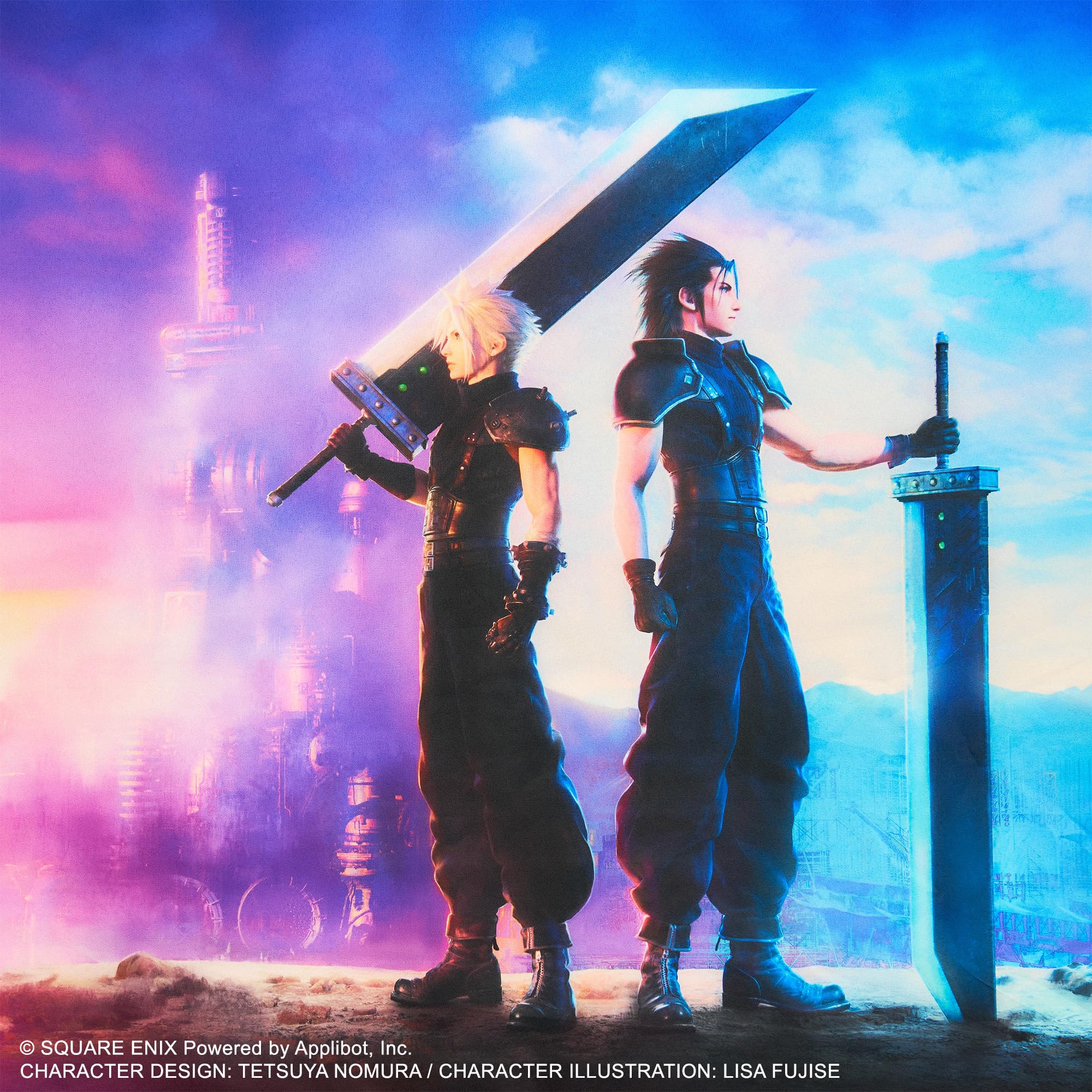 2000x2000 Final Fantasy VII Ever Crisis Wall Scroll : Home & Kitchen