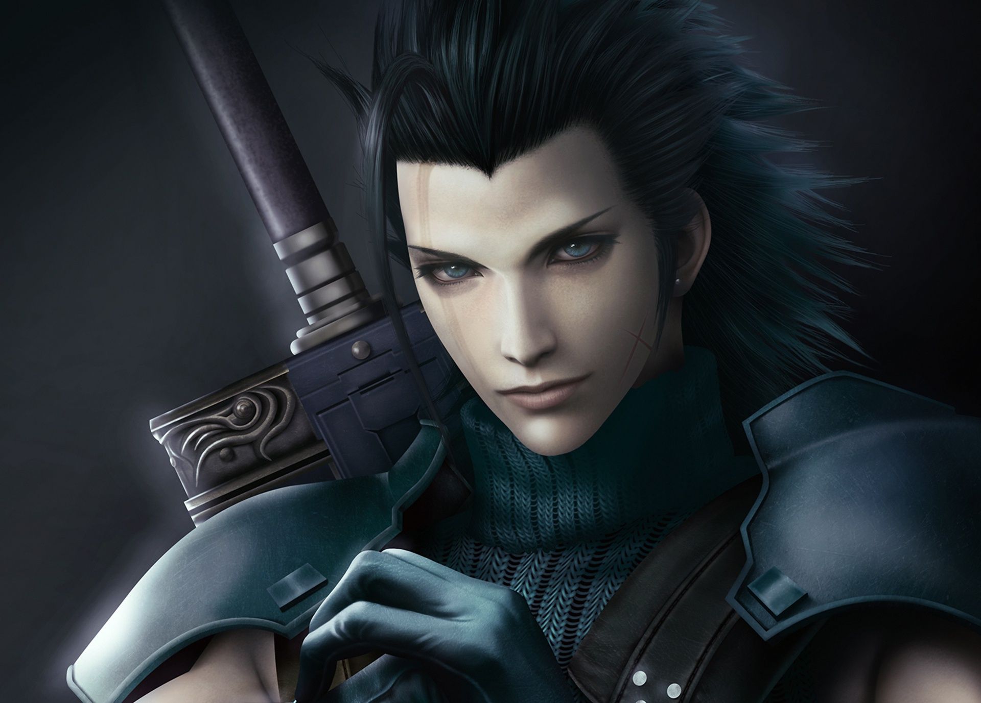 1920x1377 Wallpaper hair, soldiers, guy, Final Fantasy Zack Fair, Crisis Core for mobile and desktop, section игры, resolution 1920x1377