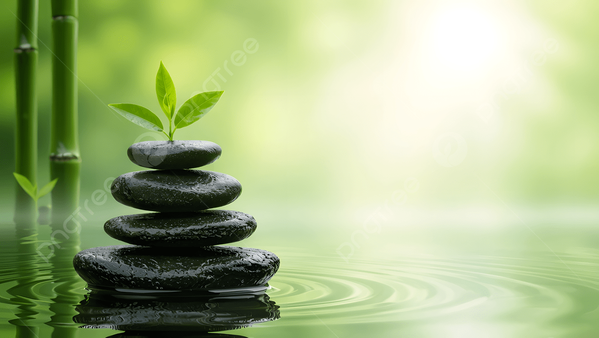 1200x679 Zen Nature Background With Space To Write Photo And Picture For Free Download