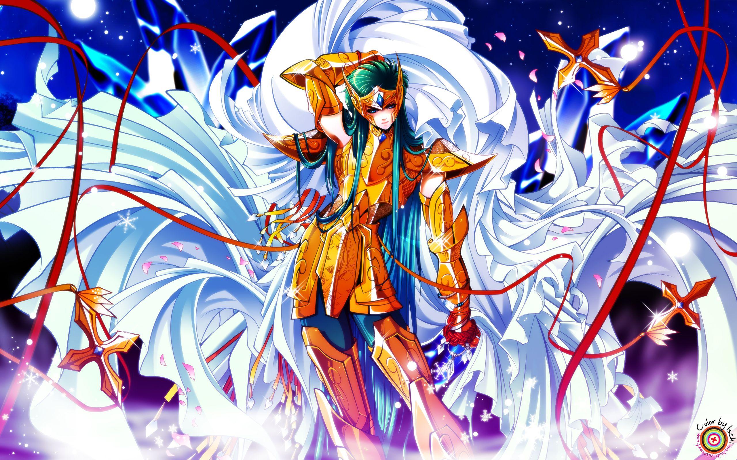 2560x1600 Saint Seiya The Lost Canvas Wallpaper And Scan Gallery Pegasus Seiya Gemini Saga HD Wallpaper