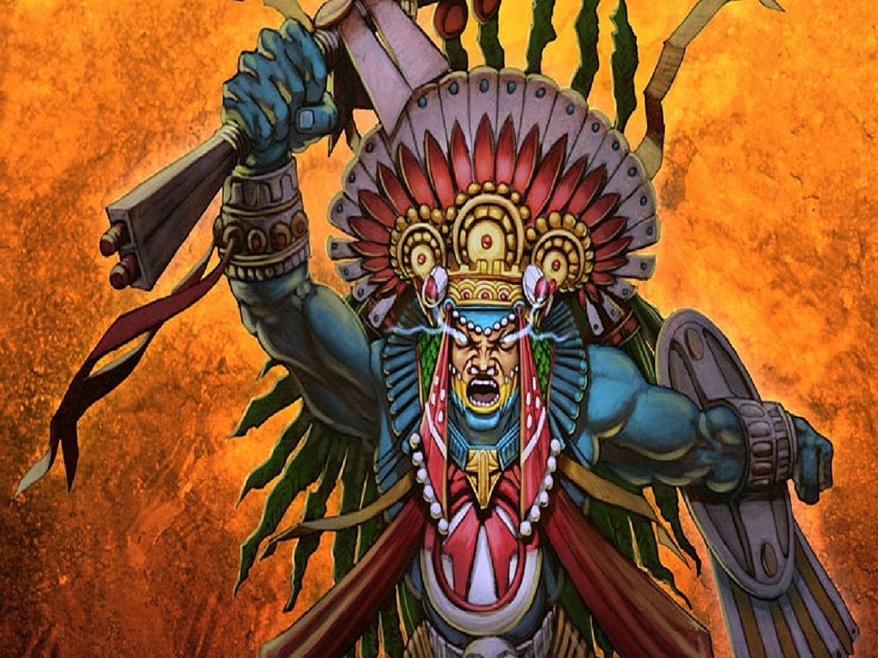 1280x960 Aztec Warrior Wallpaper [Free Background Image]