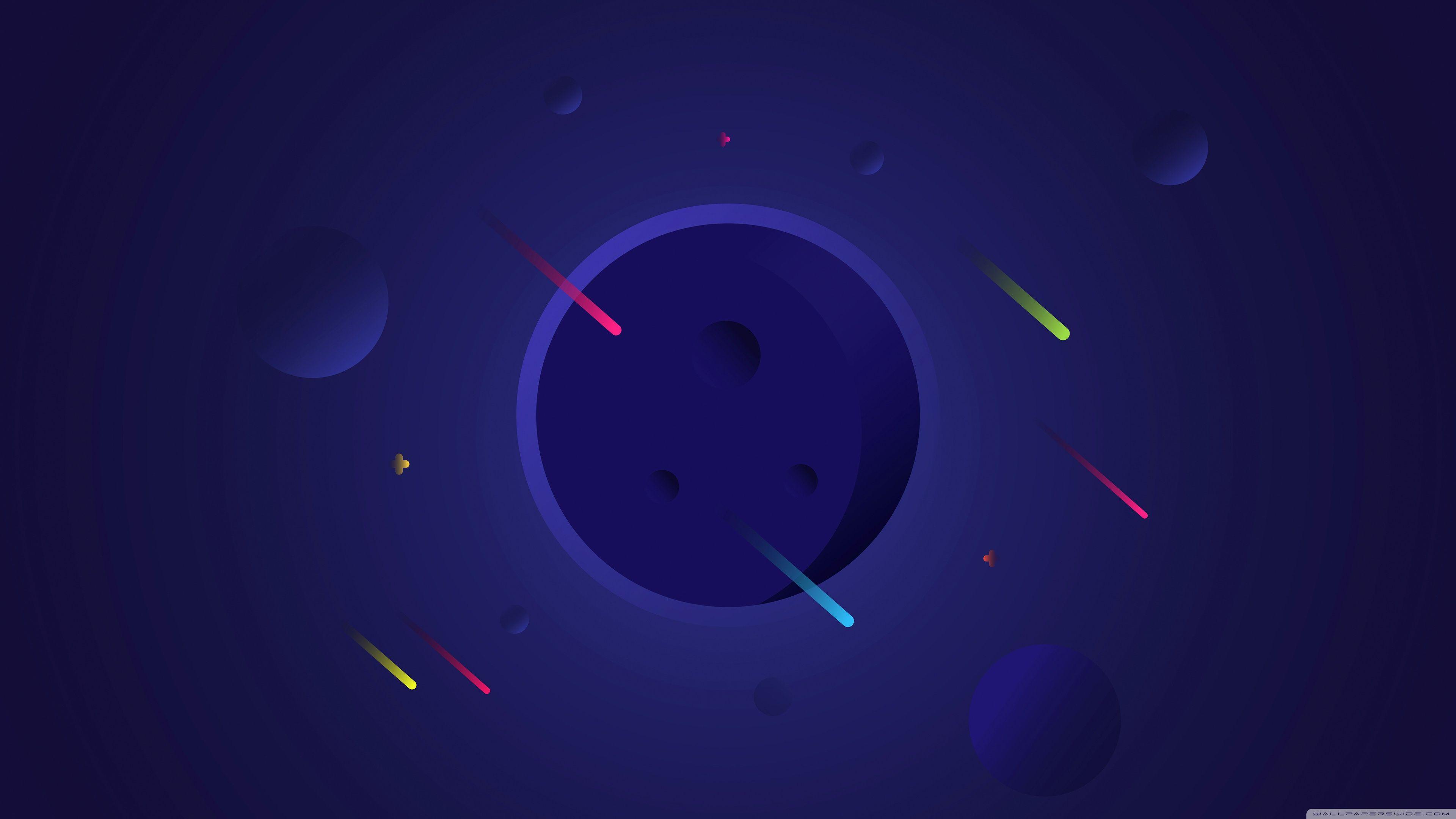 3840x2160 Flat Design Wallpaper