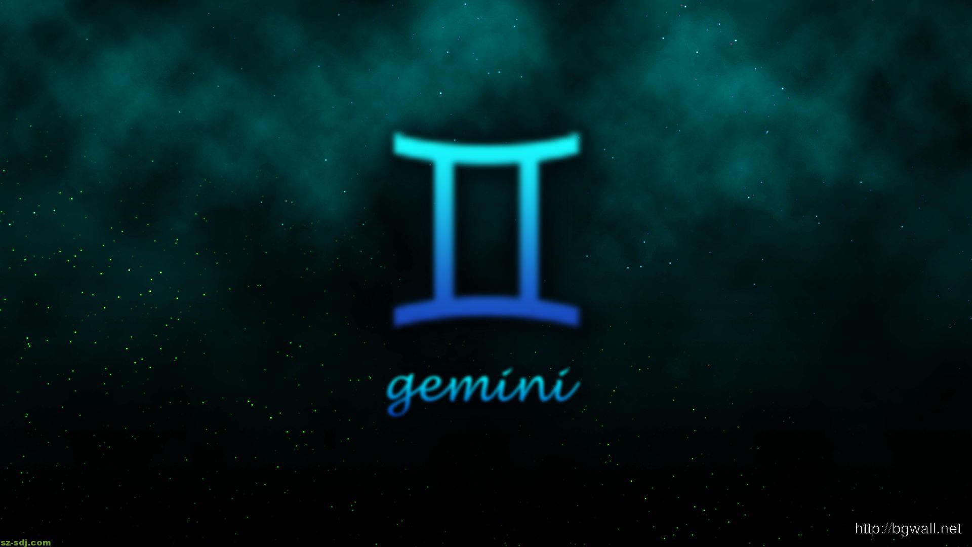 1920x1080 Gemini Zodiac Logo Wallpaper High Defintion