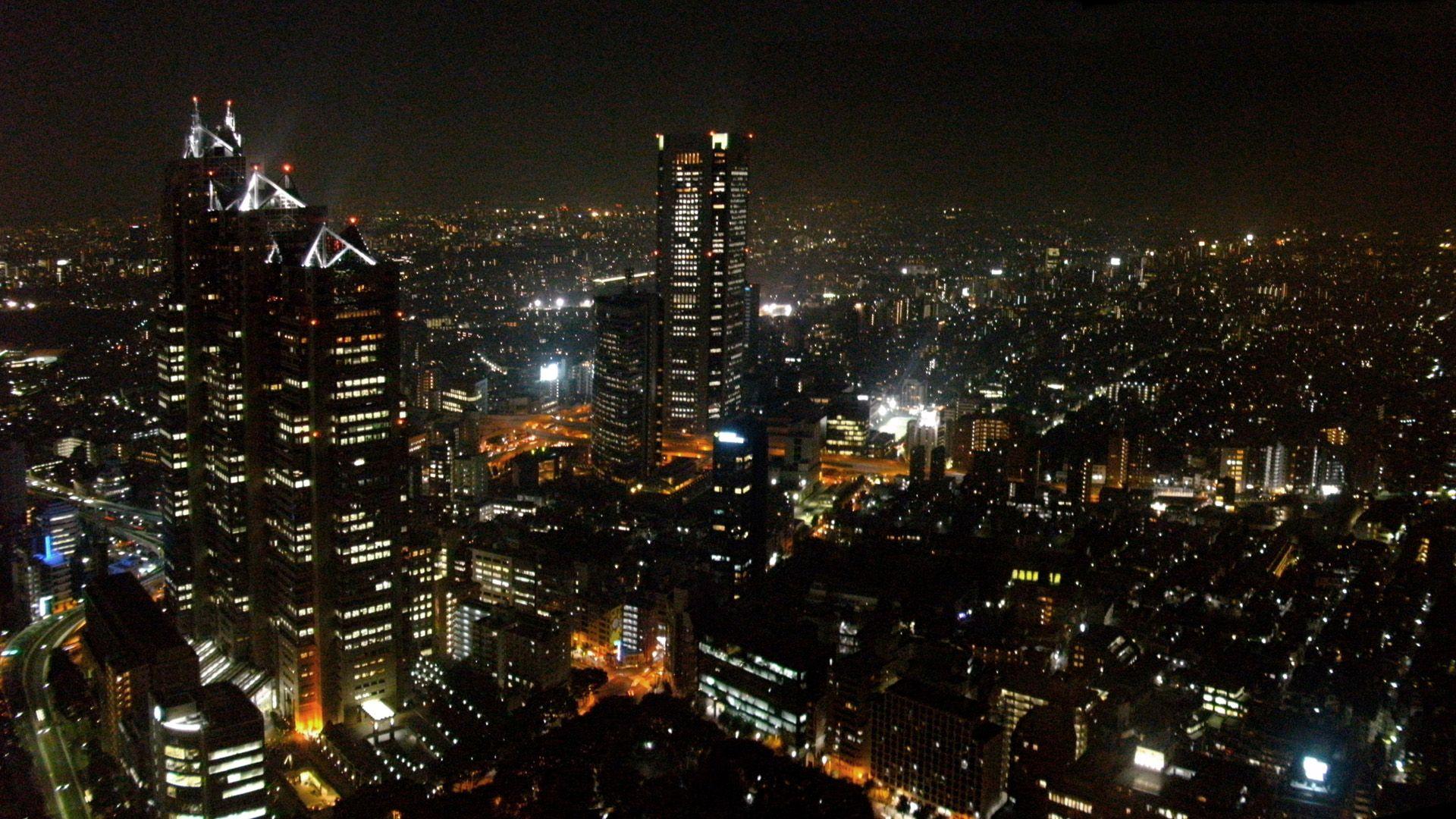Tokyo Skyline at Night Wallpapers - Top Free Tokyo Skyline at Night ...