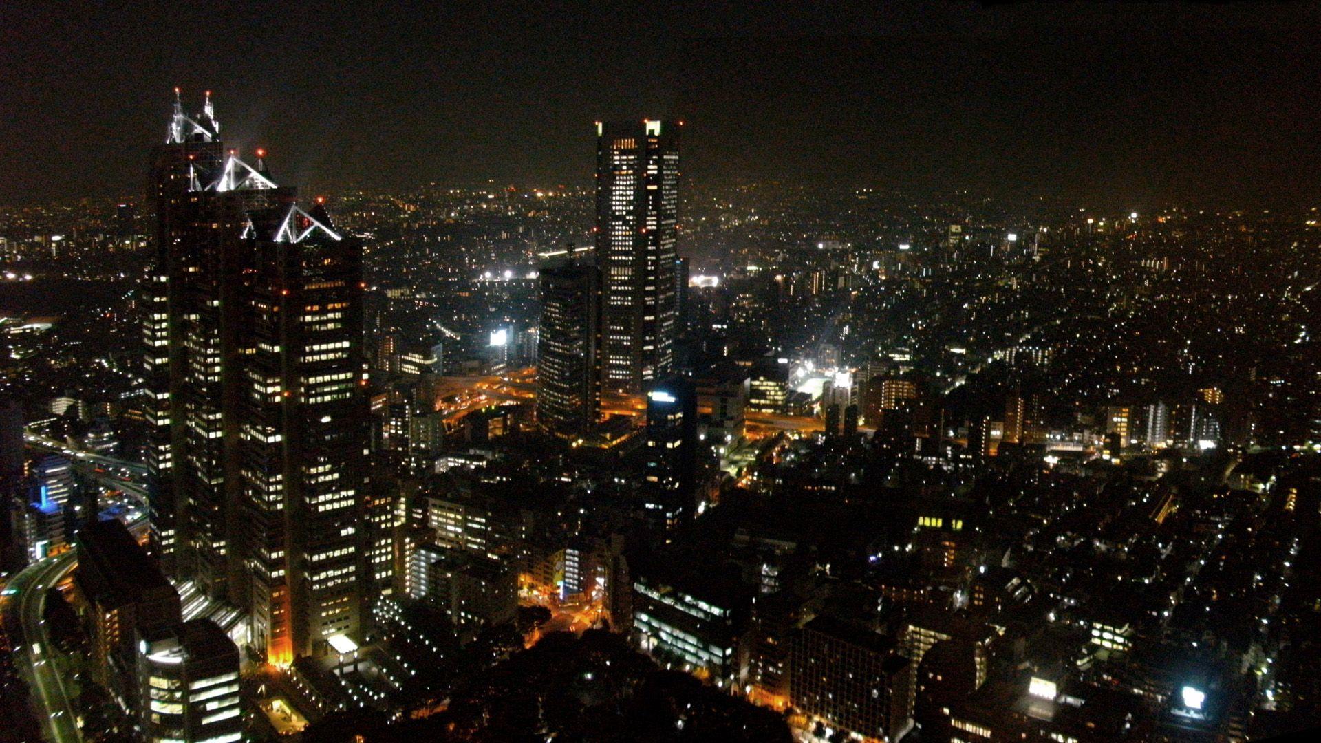 Tokyo Skyline At Night Wallpapers - Top Free Tokyo Skyline At Night ...