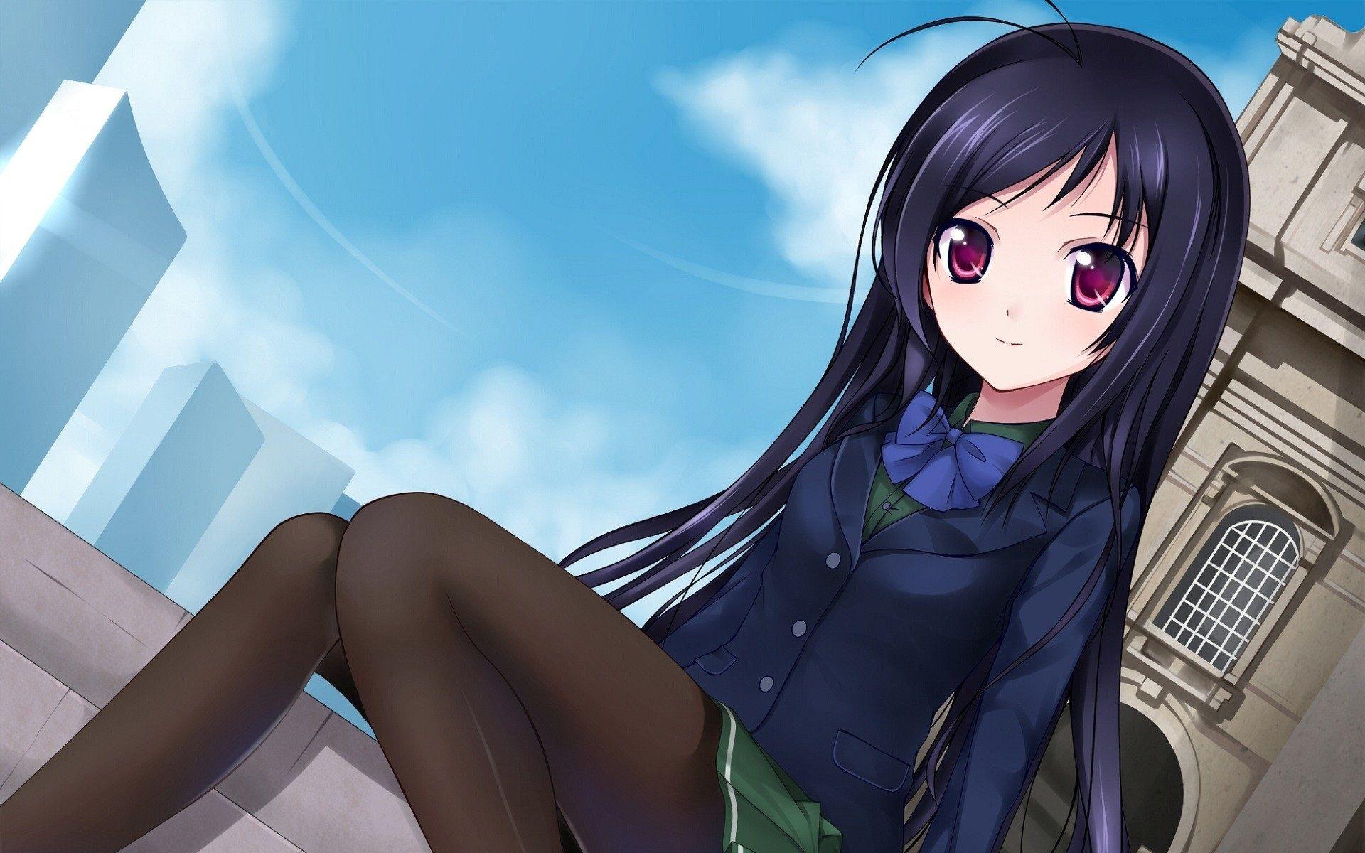 1920x1200 Wallpaper Fashion anime girl, street 1920x1200 HD Picture, Image