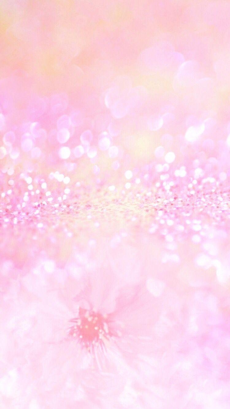 750x1334 Pastel Pink glitter iPhone wallpaper. iPhone wallpaper glitter, iPhone wallpaper tumblr aesthetic, Pink glitter wallpaper
