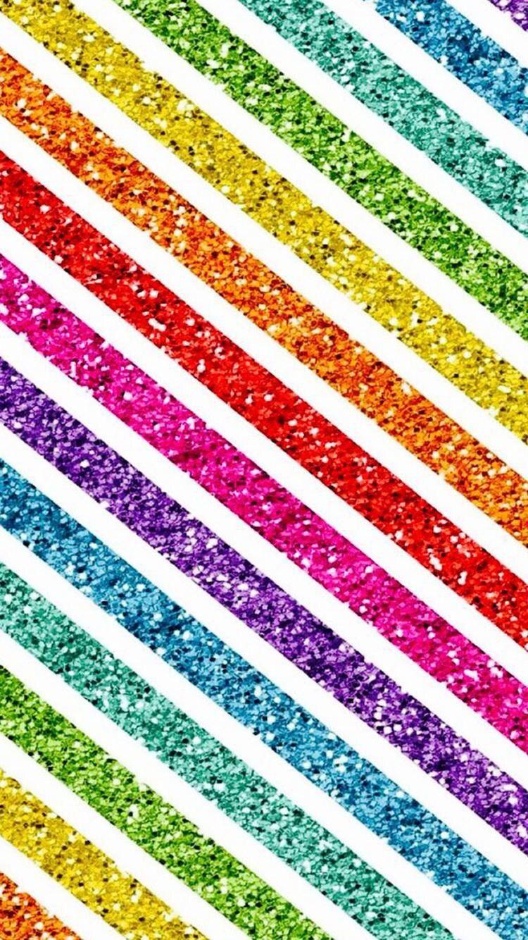 750x1334 Purple Rainbow iPhone