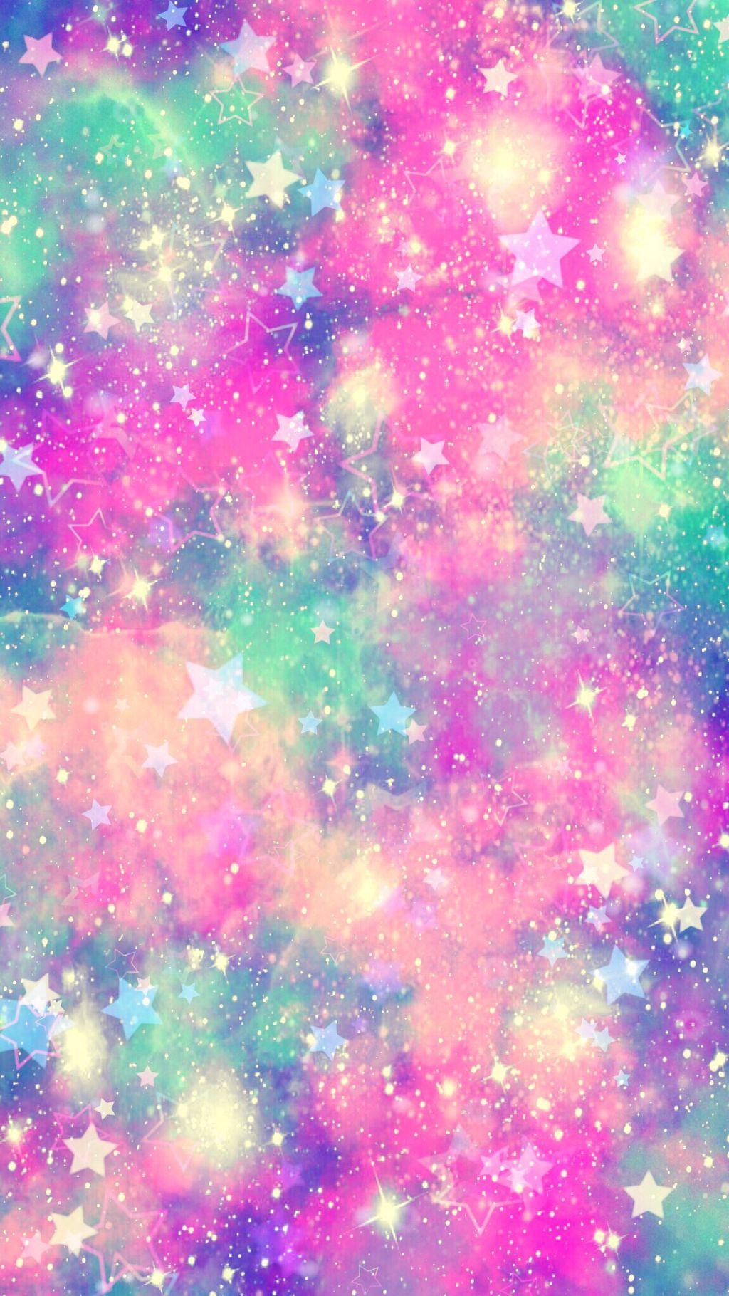 1024x1820 Kawaii Pastel Rainbow Wallpaper