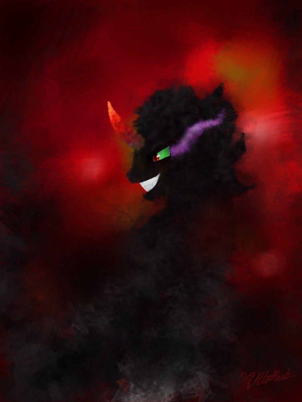 1024x1365 King Sombra iPad Background Wallpaper