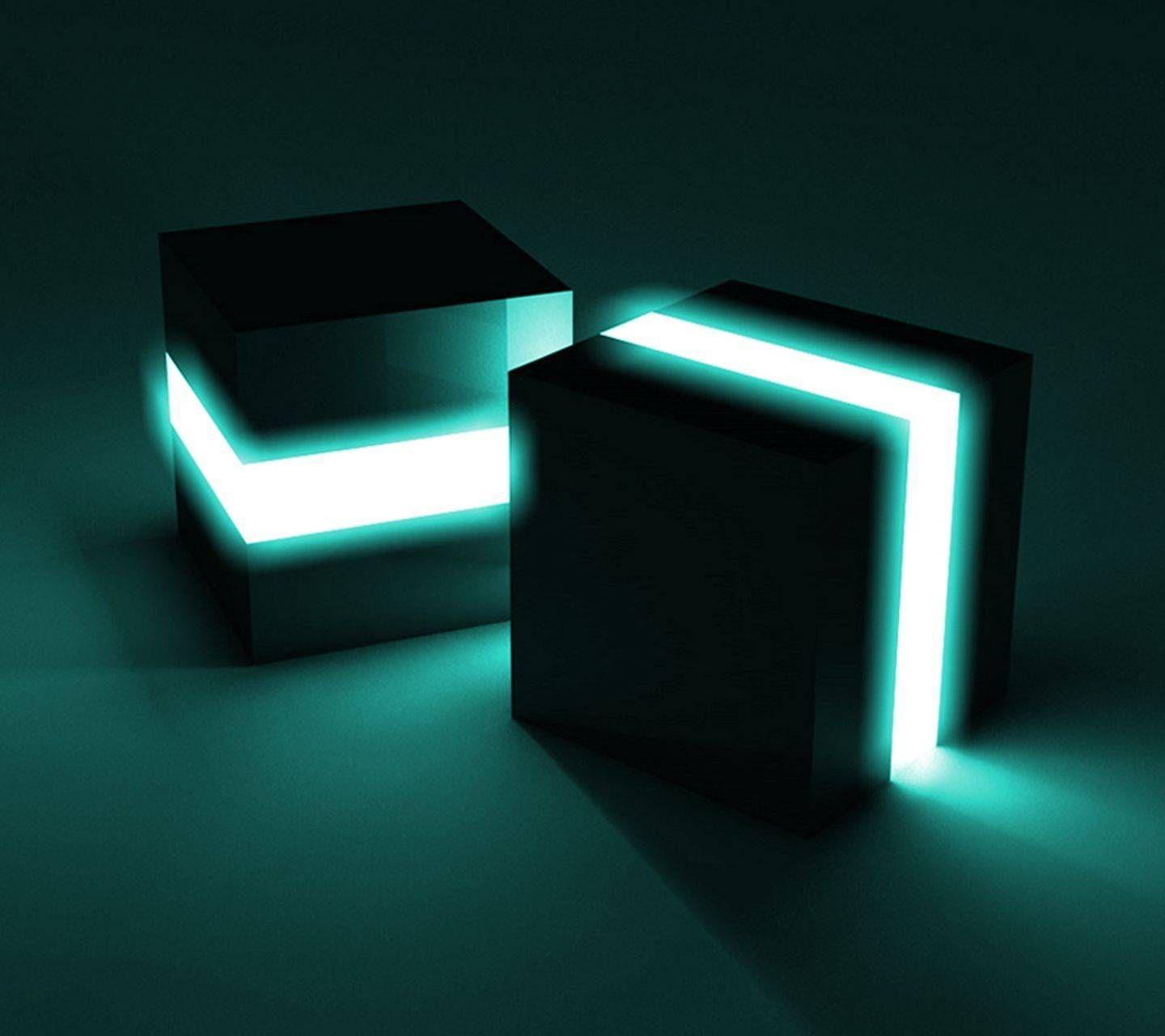 Neon Cube Wallpapers - Top Free Neon Cube Backgrounds - WallpaperAccess