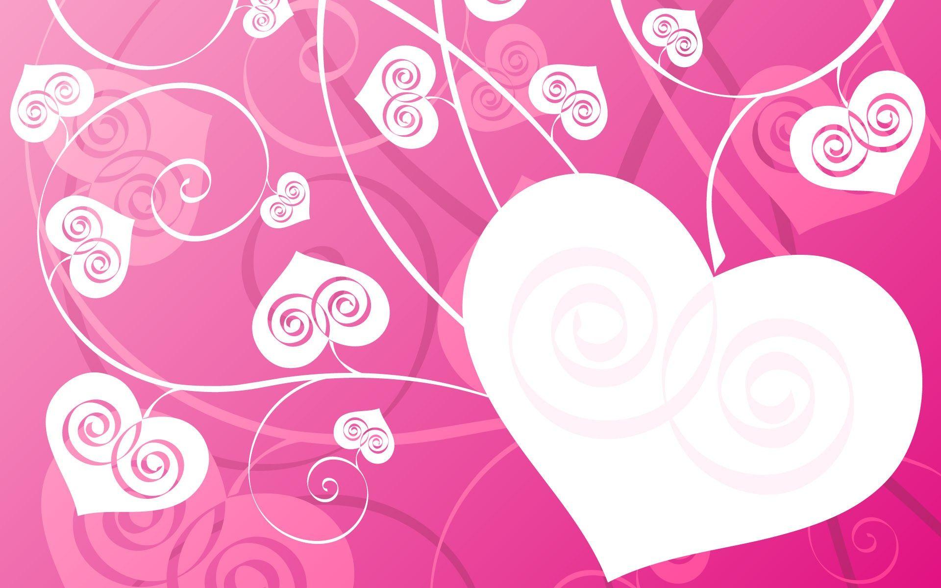 1920x1200 love wallpaper pink heart Desktop Wallpaperk HD