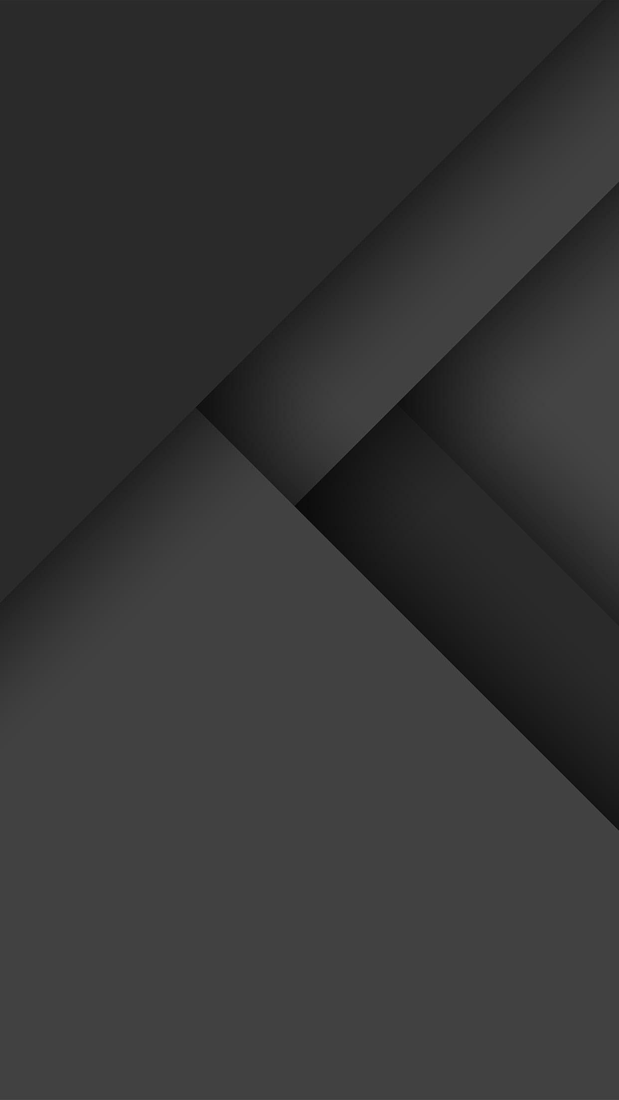 1242x2208 Flat Black Wallpaper