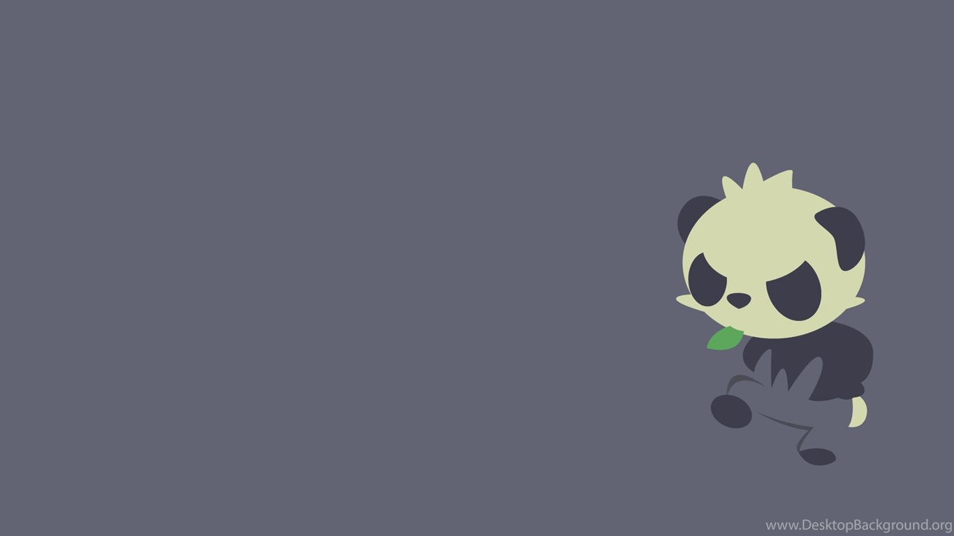 1366x768 Flat Pancham HD Pokemon Wallpaper Desktop Background