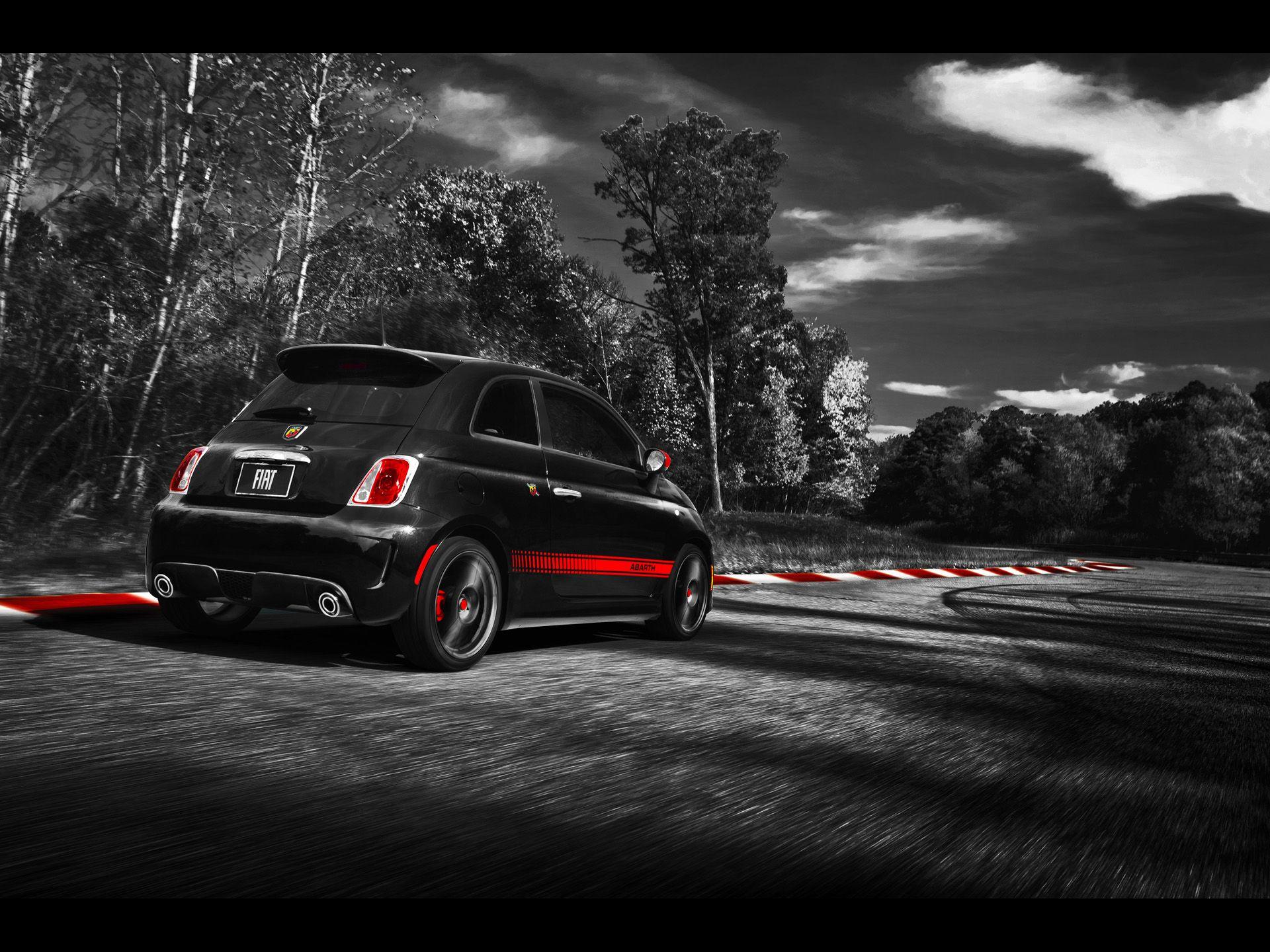 1920x1440 Fiat 500 Abarth Track wallpaper. Fiat 500 Abarth Track