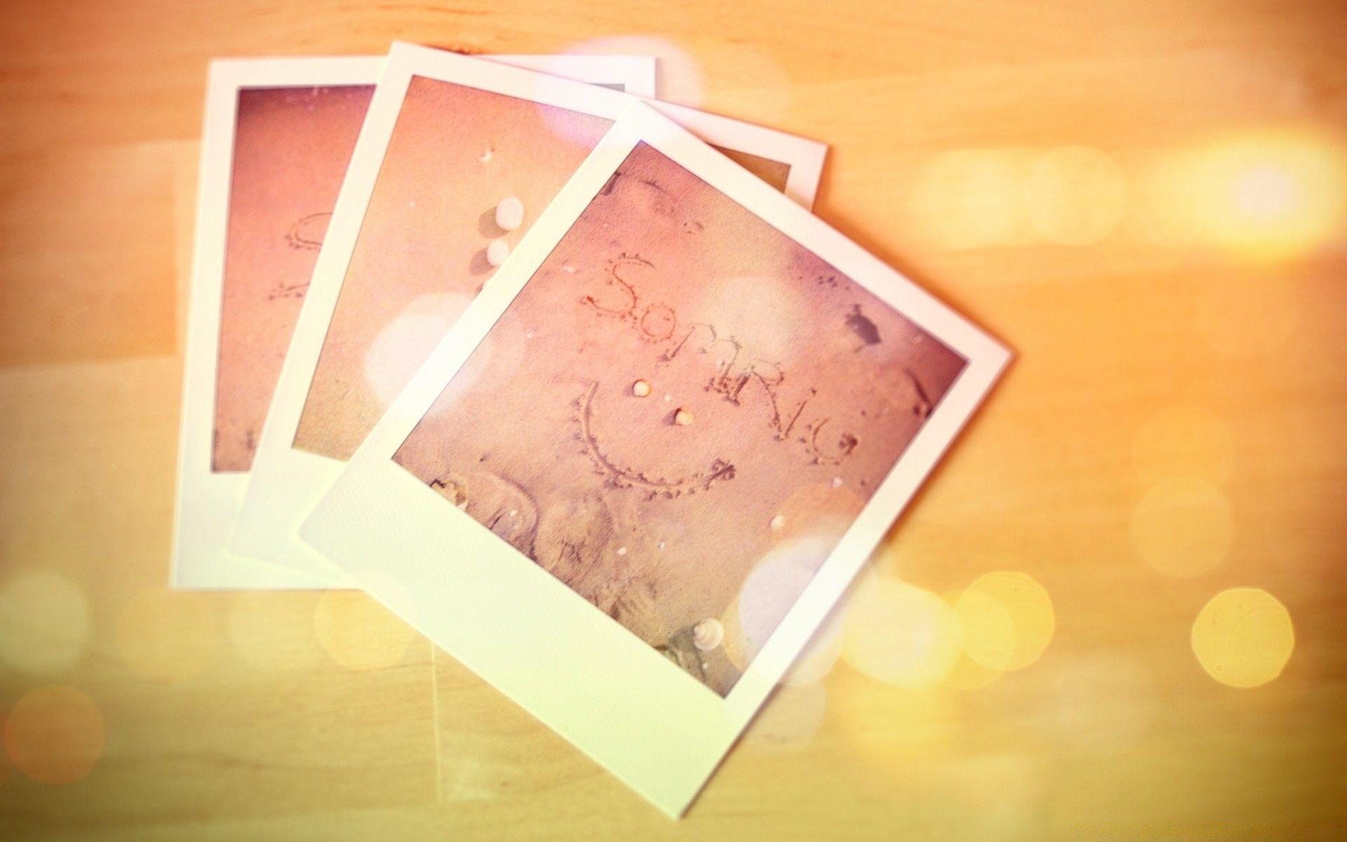 1920x1200 Polaroid Photo Bokeh