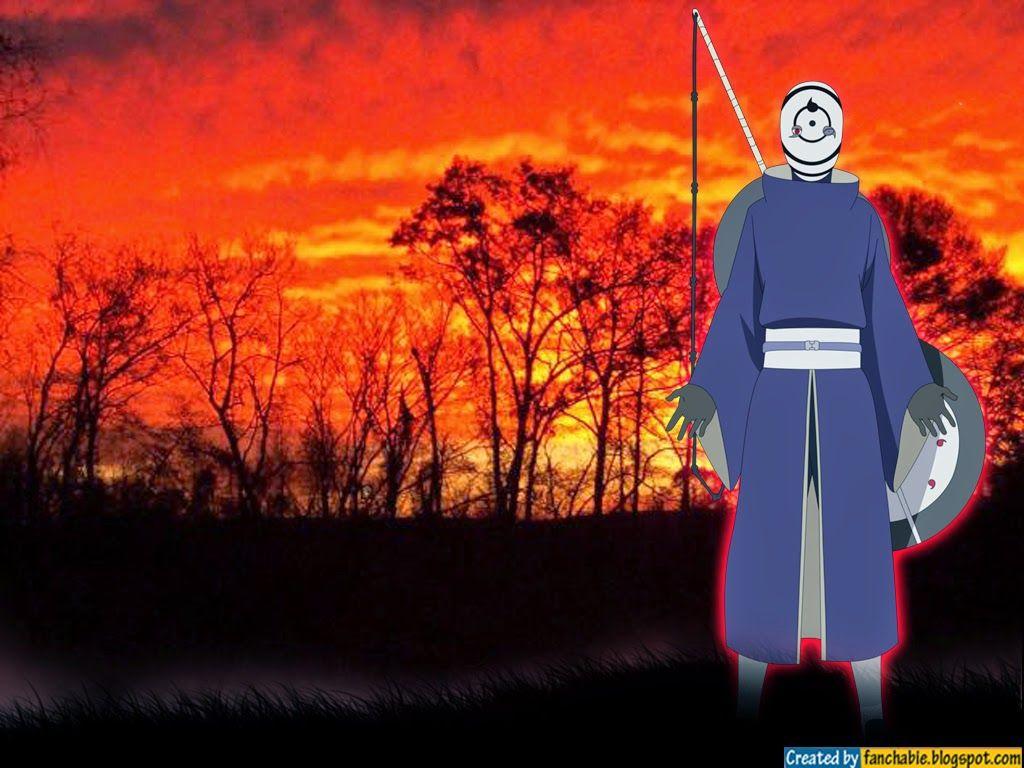 1024x768 Best Wallpaper: Tobi : Akatsuki Organization Wallpaper