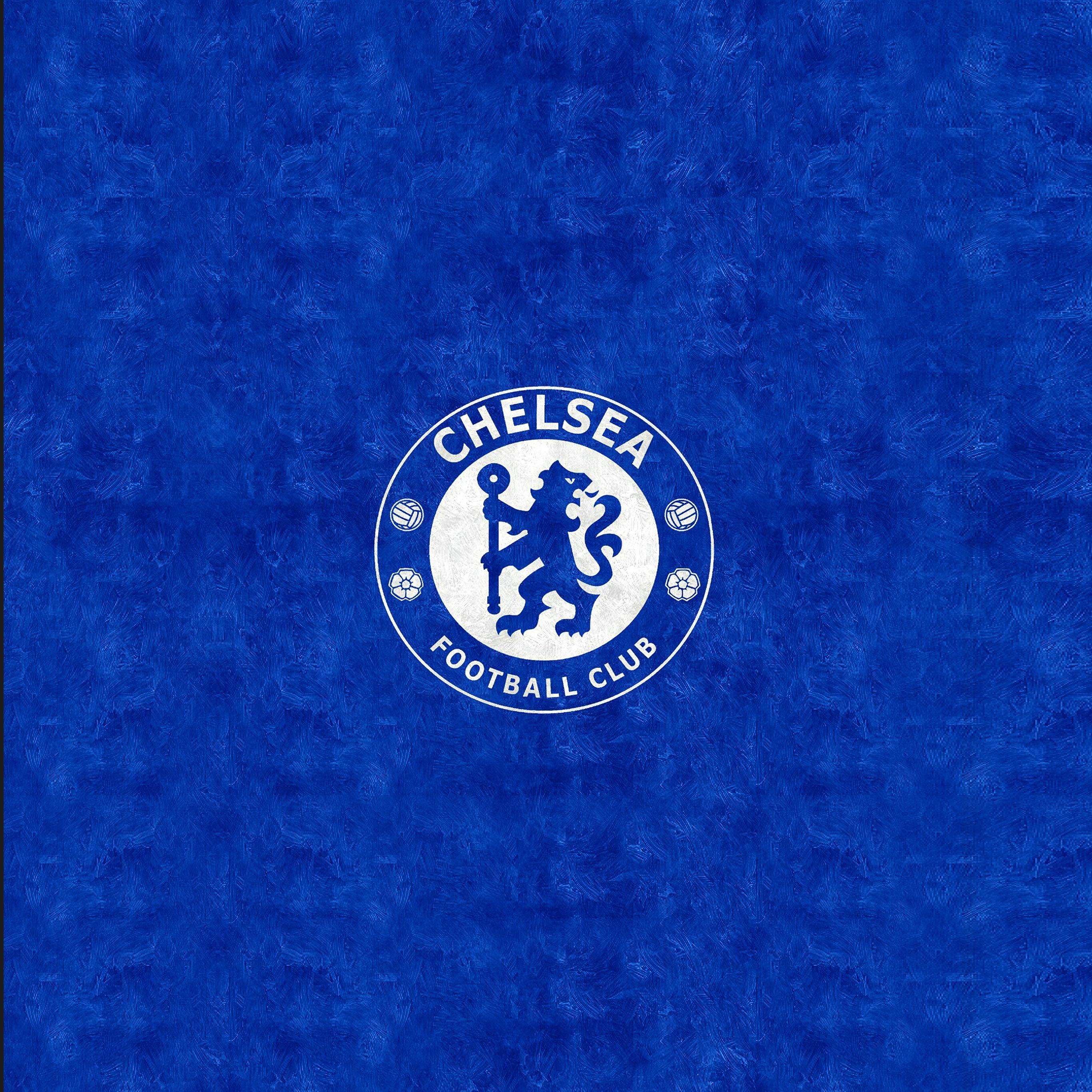 2732x2732 Chelsea Football Epl Logo Sports Wallpaper