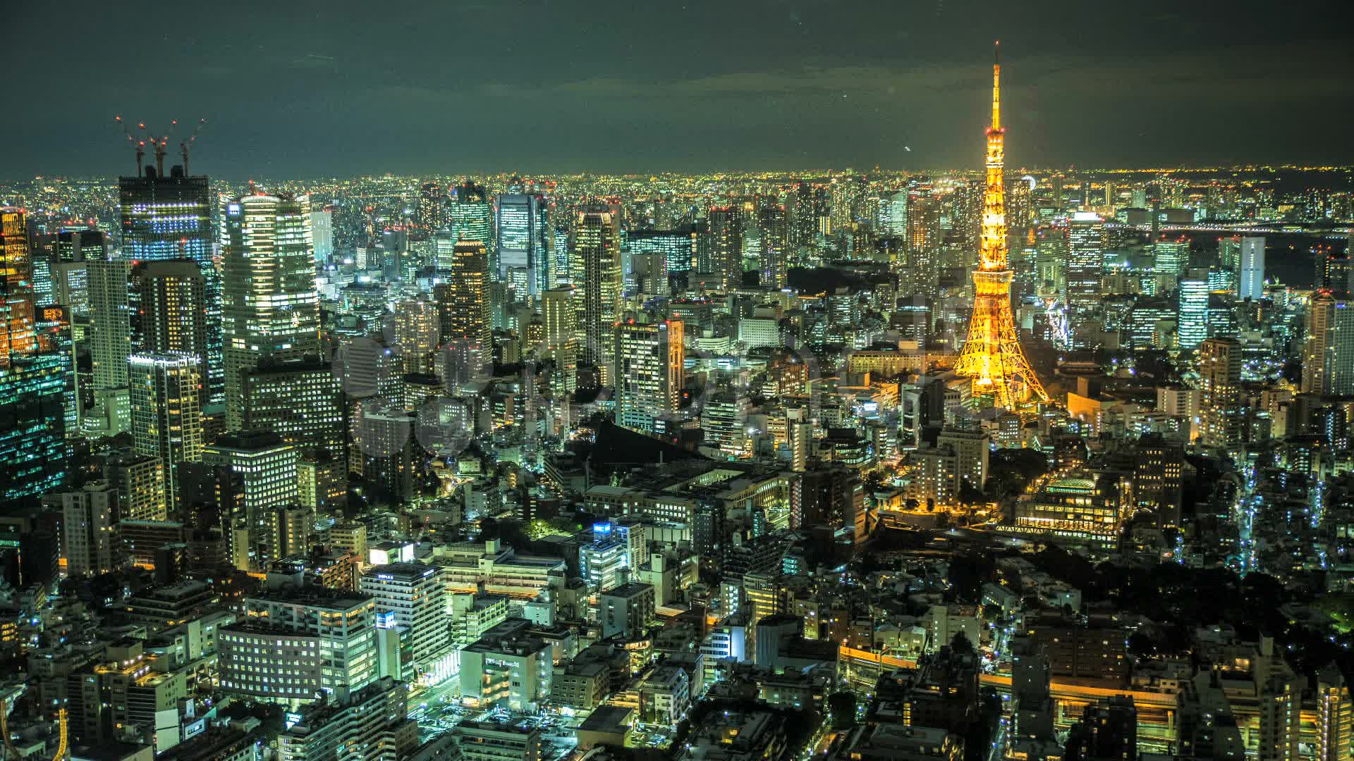 Tokyo Skyline At Night Wallpapers - Top Free Tokyo Skyline At Night ...