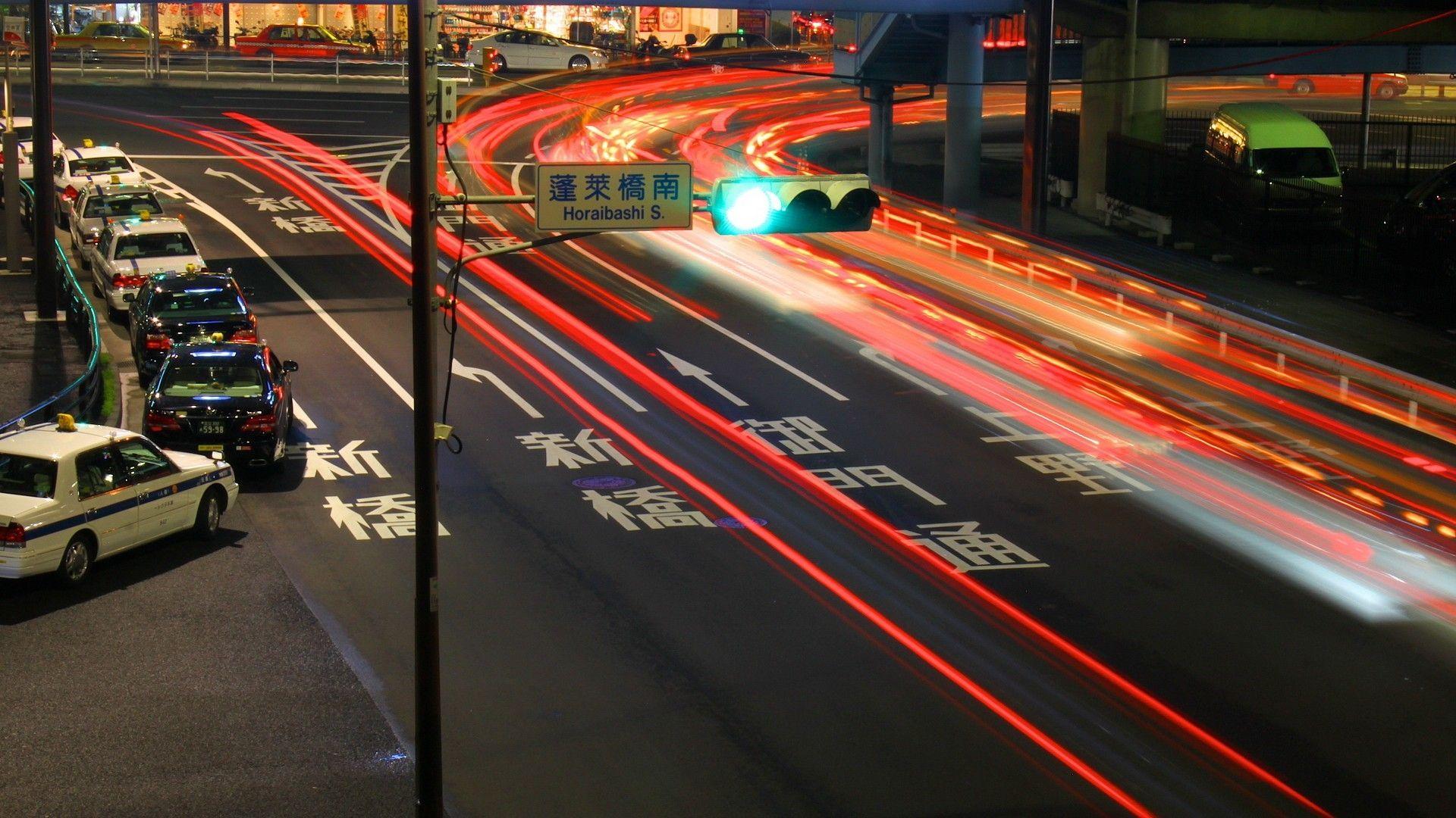 1920x1080 Highway Road At Night HD Wallpaper, Background Image