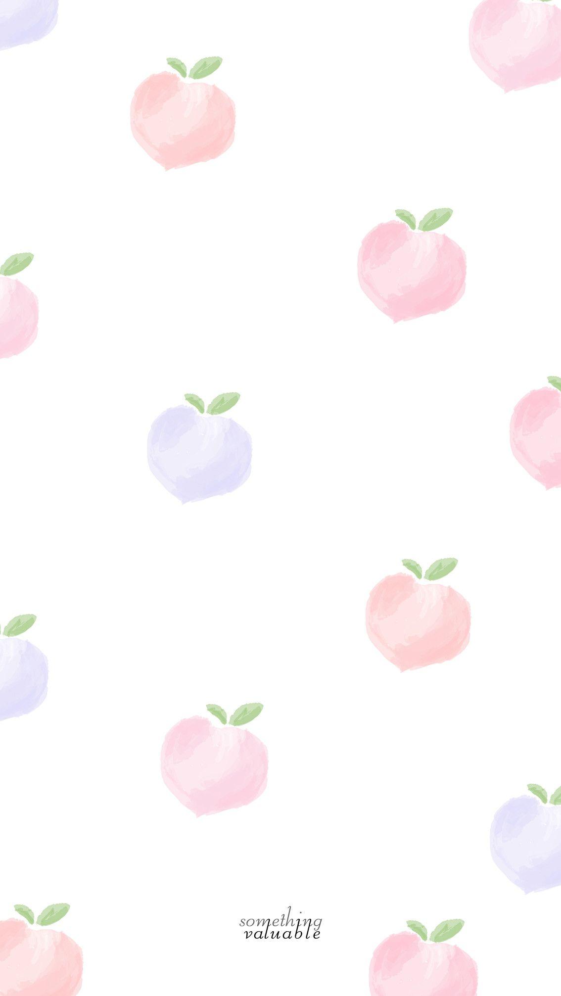 1134x2013 Kawaii Strawberry Wallpaper